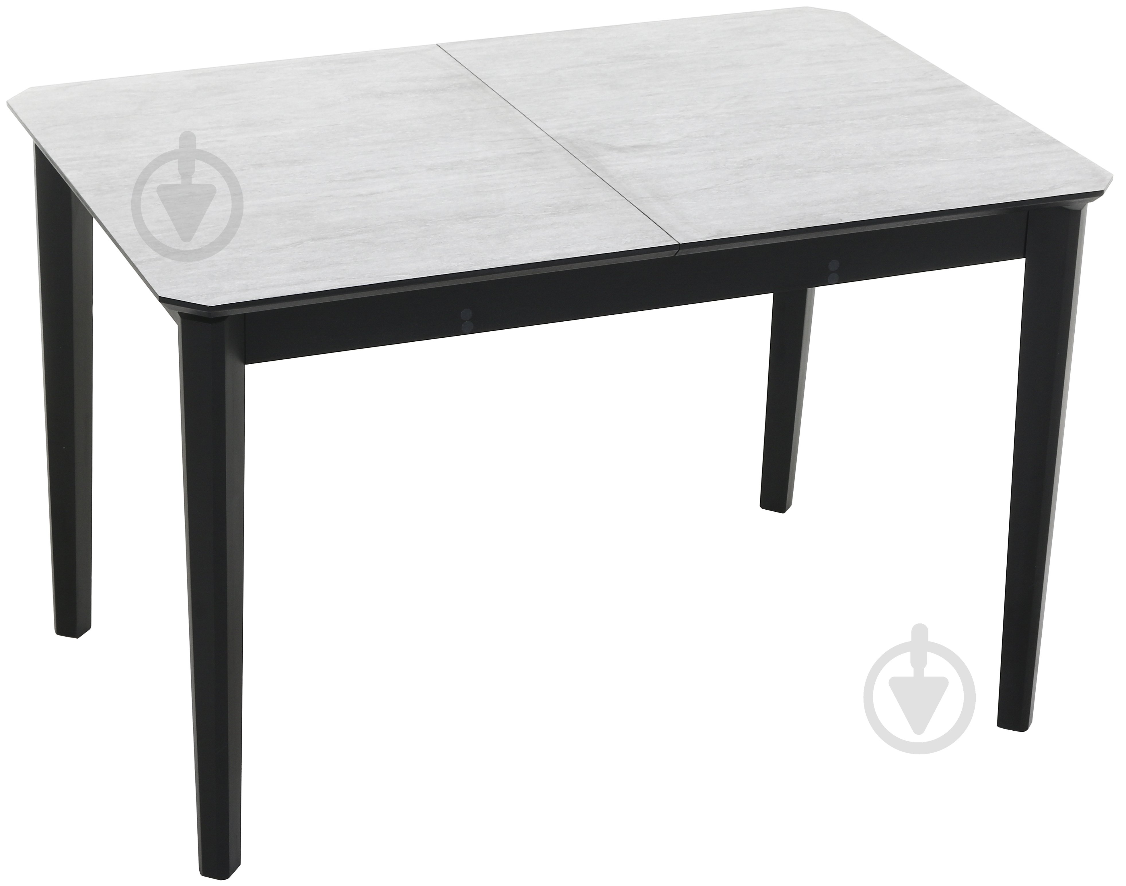 Стіл Відень 1200(1600)x760x800мм сірий матовий/дерево венге - фото 2 Стіл Відень 1200(1600)x760x800мм сірий матовий/дерево венге - фото 2