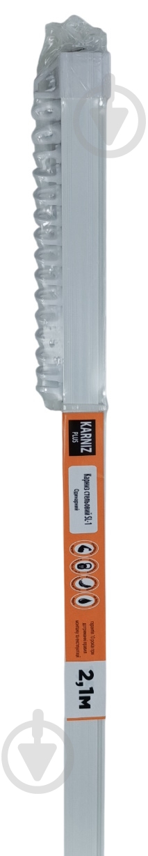 Карниз стельовий Karniz plus одинарний 210 см 1 шт. - фото 4 Карниз стельовий Karniz plus одинарний 210 см 1 шт. - фото 4