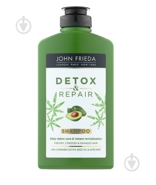 Шампунь-детокс John Frieda Detox & Repair 250 мл - фото 1 Шампунь-детокс John Frieda Detox & Repair 250 мл - фото 1