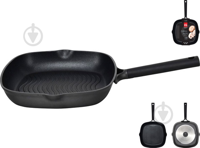 Сковорода IQ Be Traditional 28 см IQ—1145—28 g - фото 1 Сковорода IQ Be Traditional 28 см IQ—1145—28 g - фото 1