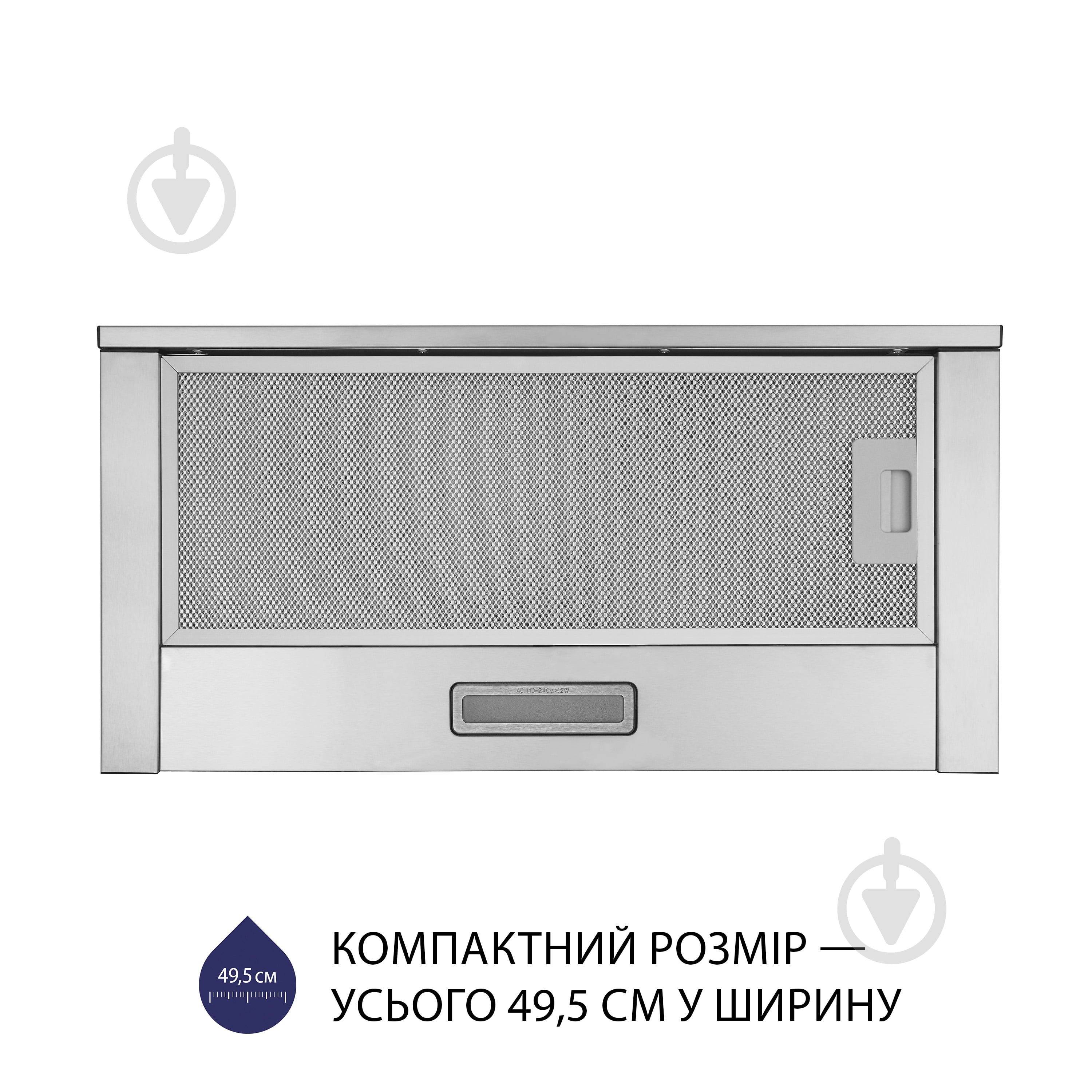 Витяжка Minola HTL 5614 I 1000 LED телескопічна — фото 3