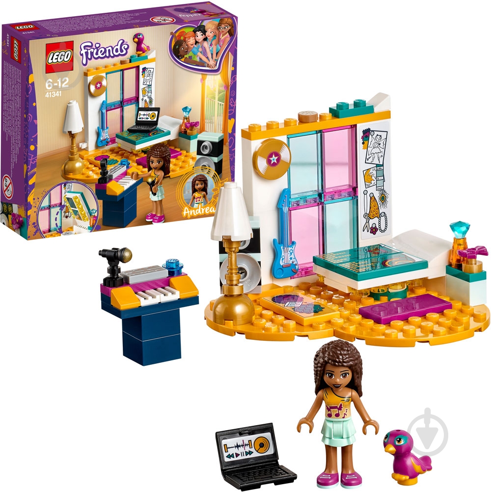 Конструктор LEGO Friends Комната Андреа 41341 - фото 2