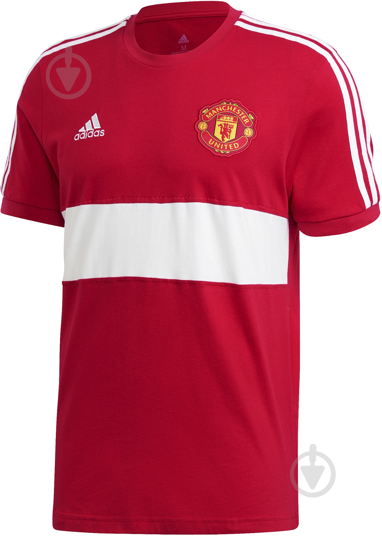 Футболка Adidas MUFC 3S TEE FR6640 р.XL красный - фото 3