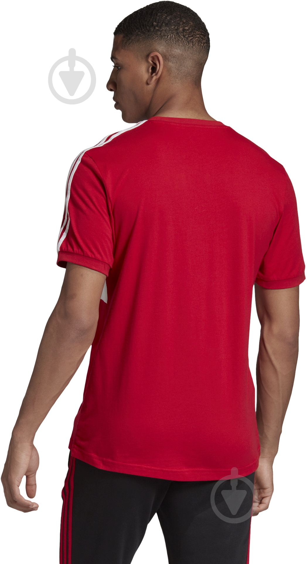 Футболка Adidas MUFC 3S TEE FR6640 р.XL красный - фото 5