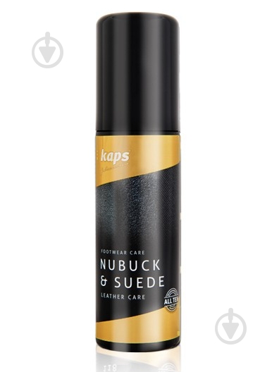 Крем-краска Nubuck & Suede 118 Kaps черный 75 мл - фото 1