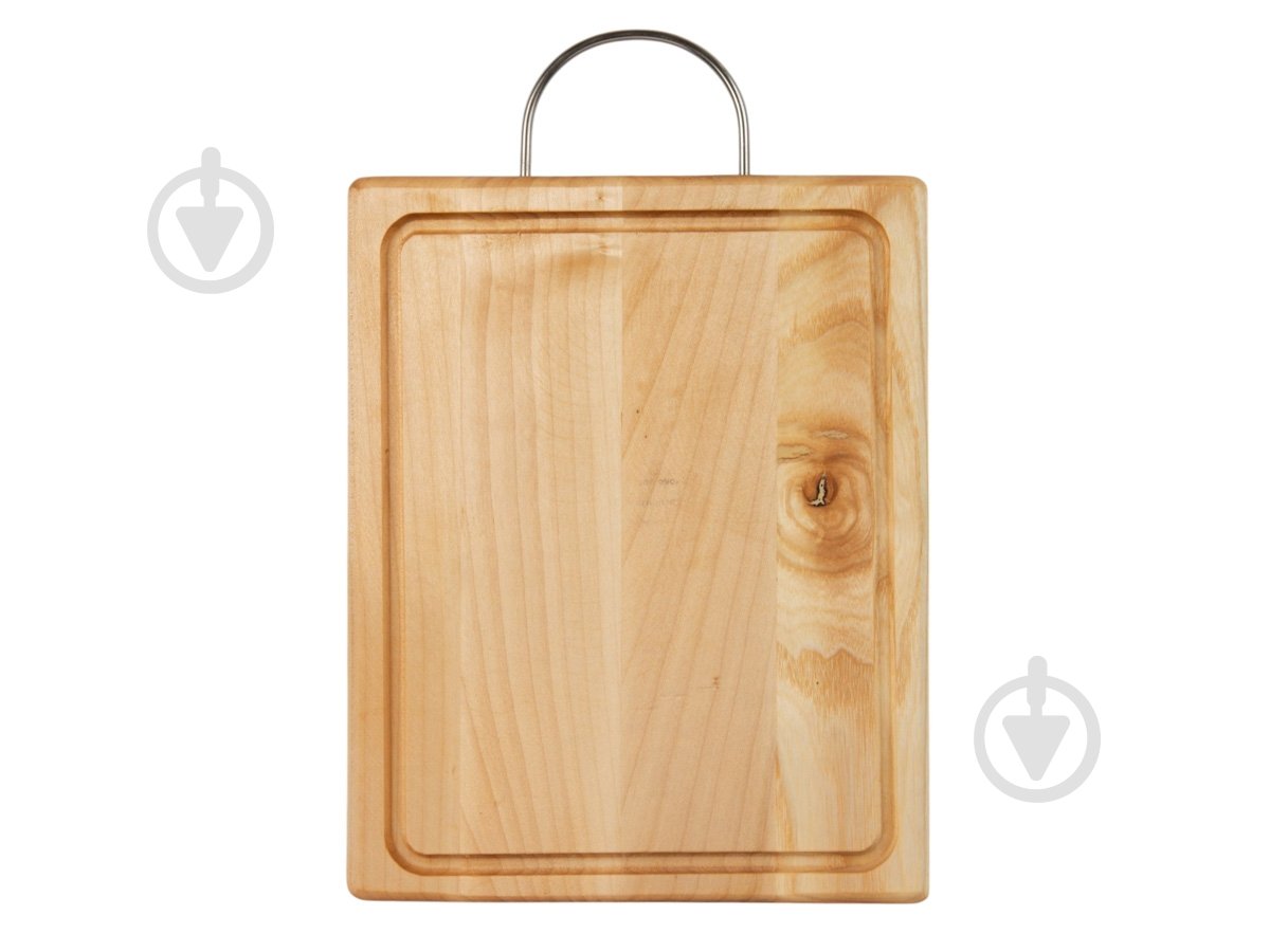 Доска кухонная с ручкой Жива 20х30х2 см ясень - фото 2
