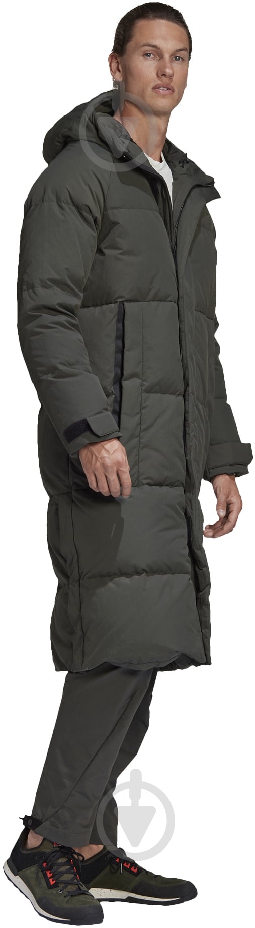Пуховик мужской Adidas PUFFER DOWN COA FT2487 р.S черный - фото 4