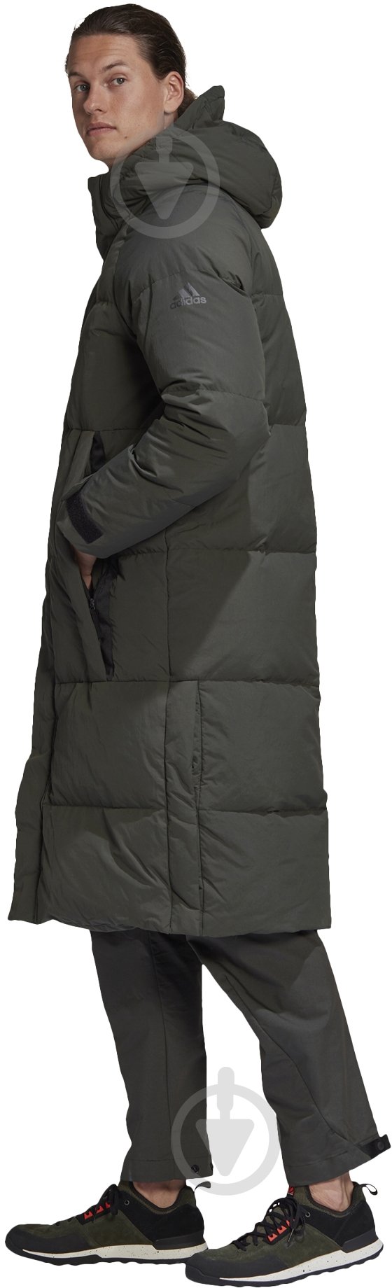 Пуховик мужской Adidas PUFFER DOWN COA FT2487 р.S черный - фото 5
