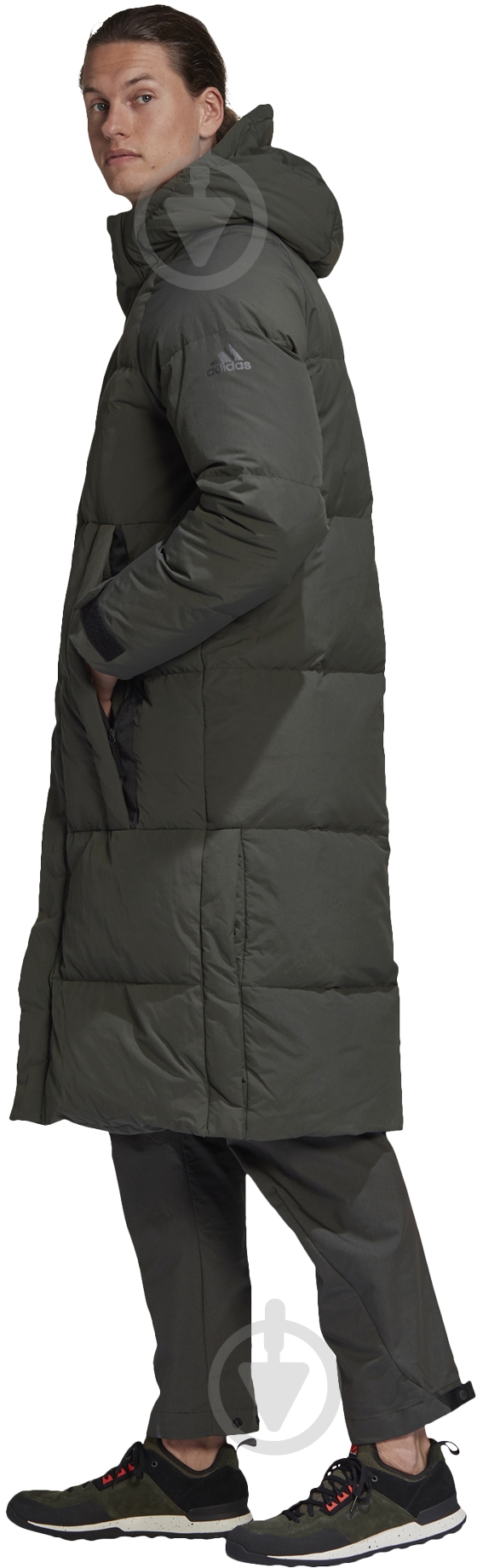 Пуховик мужской Adidas PUFFER DOWN COA FT2487 р.M черный - фото 5