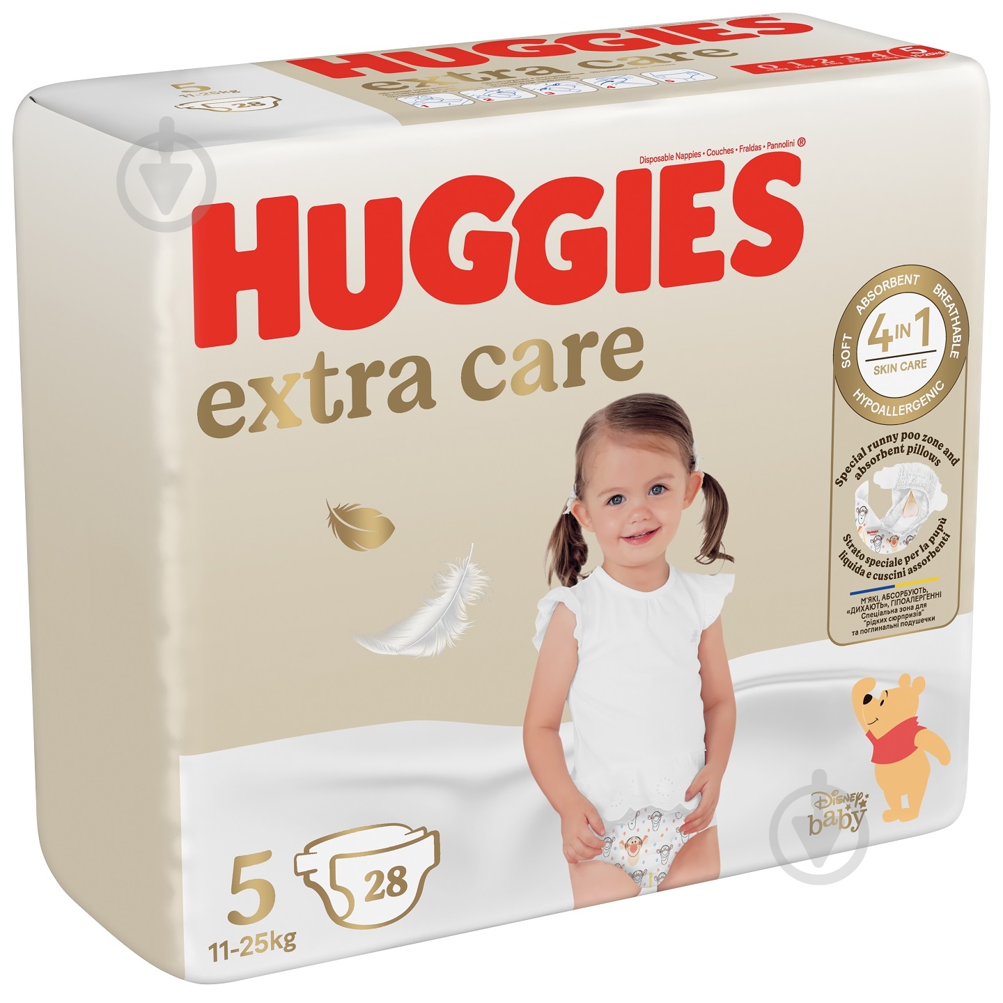 Підгузки Huggies Extra Care 5 11-25 кг 28 шт. - фото 2