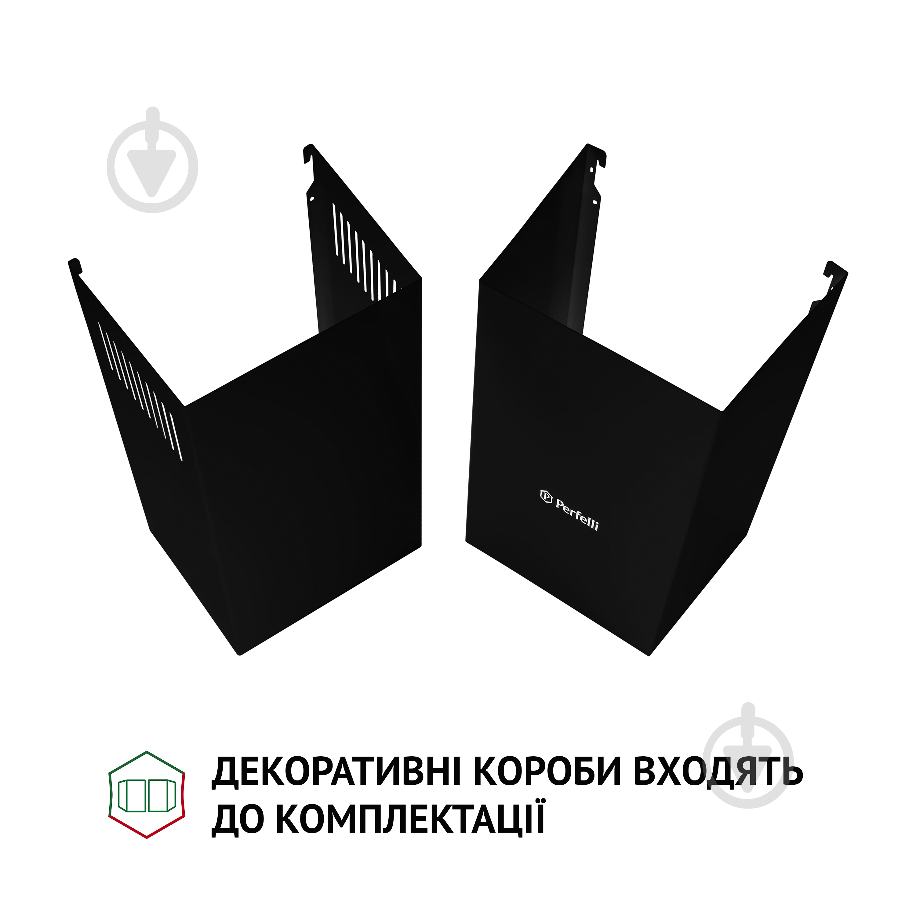 Витяжка Perfelli K 5210 BL 700 LED купольна - фото 8