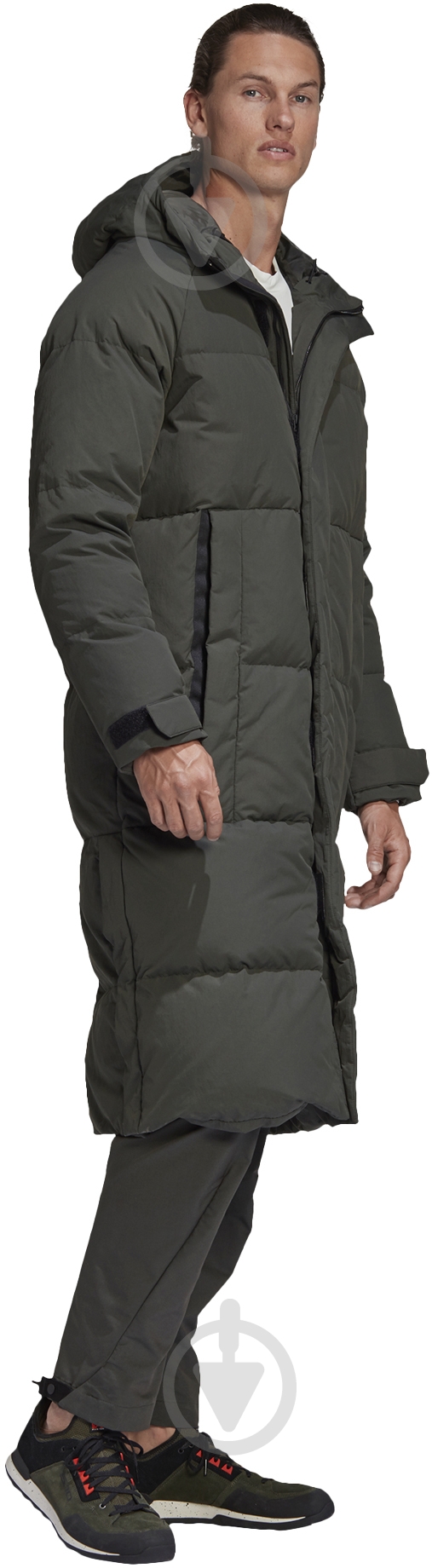 Пуховик мужской Adidas PUFFER DOWN COA FT2487 р.XL черный - фото 4
