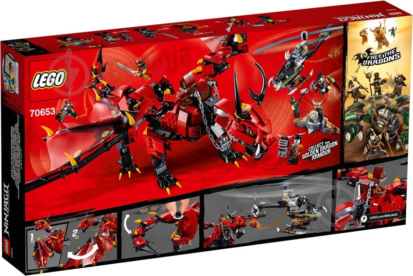 Конструктор LEGO Ninjago Первый страж 70653 - фото 6
