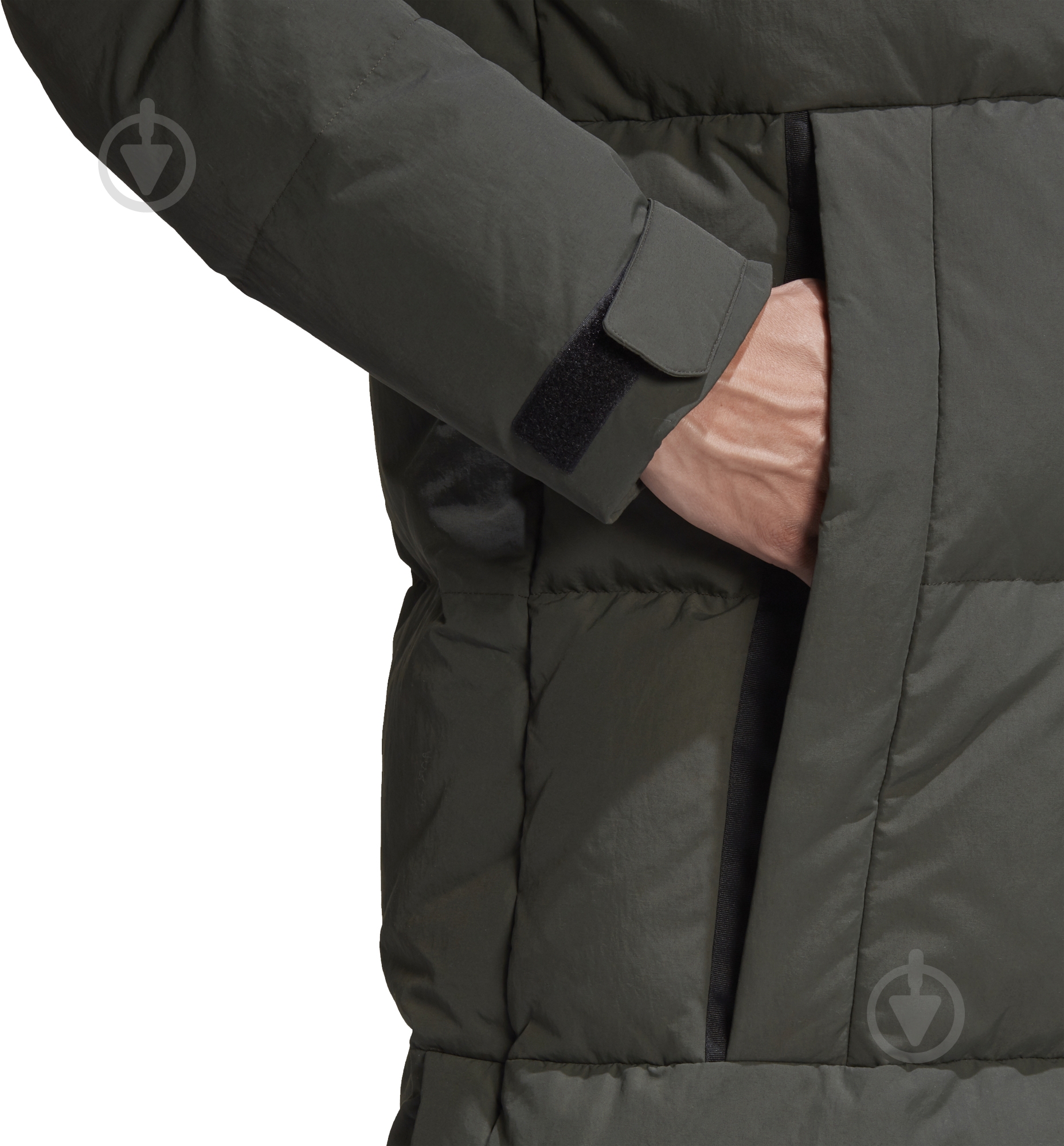 Пуховик мужской Adidas PUFFER DOWN COA FT2487 р.2XL черный - фото 8
