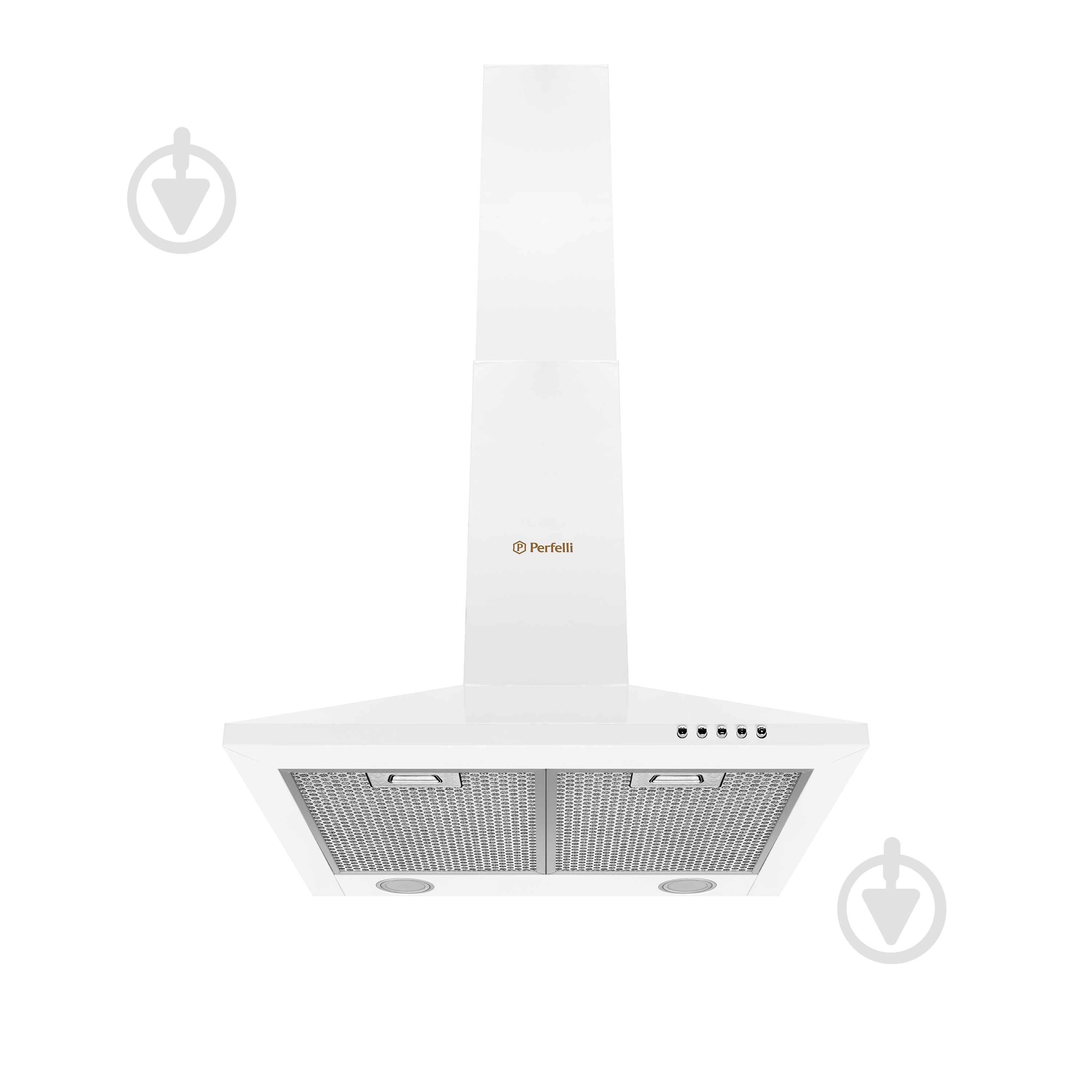 Вытяжка Perfelli K 5210 WH 700 LED купольная - фото 1 Вытяжка Perfelli K 5210 WH 700 LED купольная - фото 1