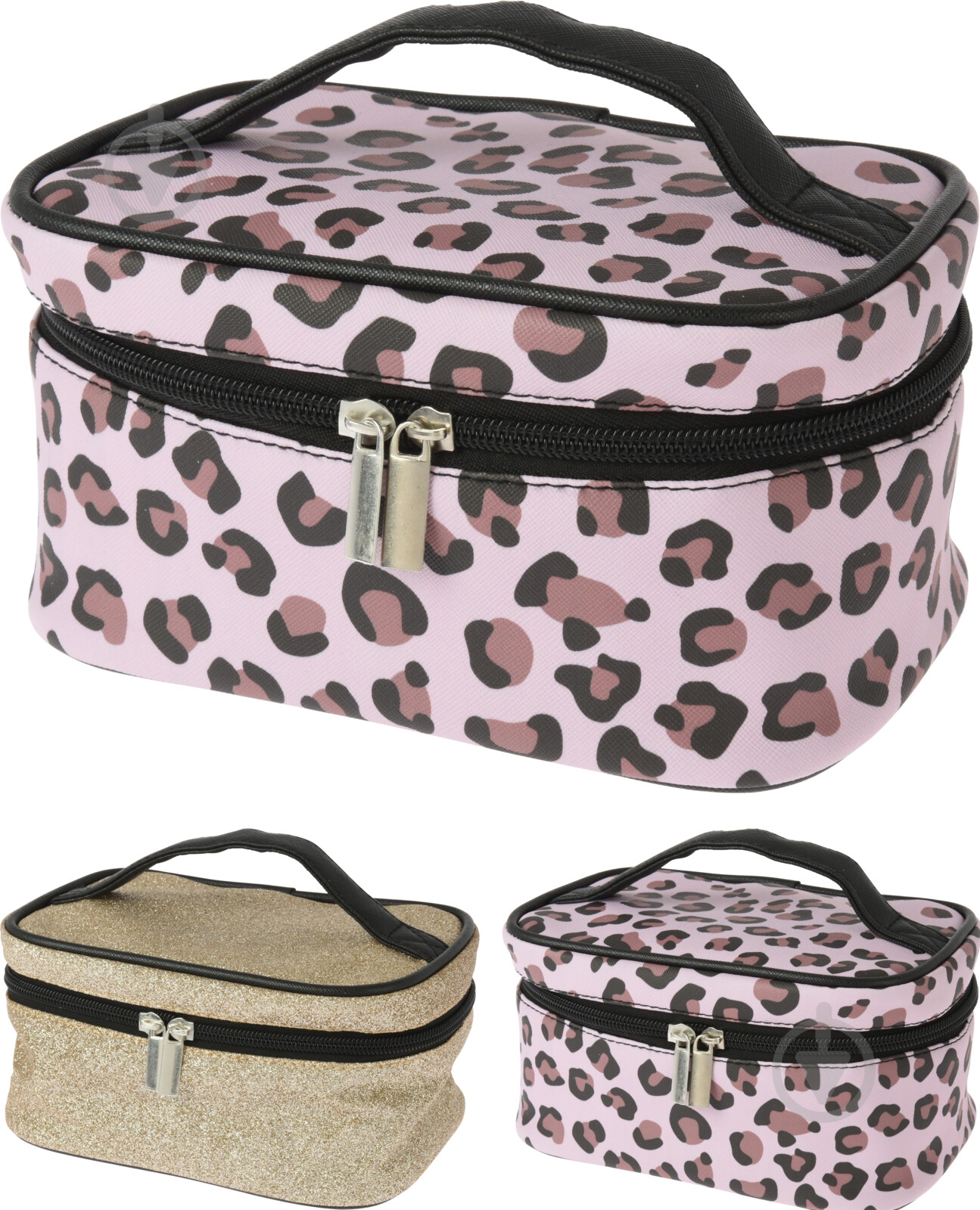 Косметичка 19х13х10,5 см в ассортименте - фото 1