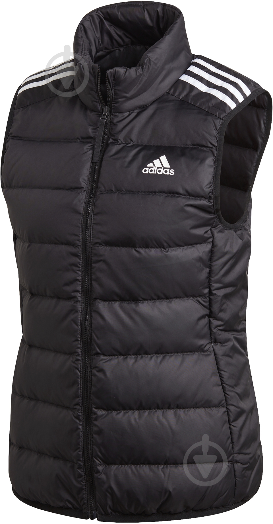 Жилет Adidas W ESS DOWN VES GH4586 р.S черный - фото 1
