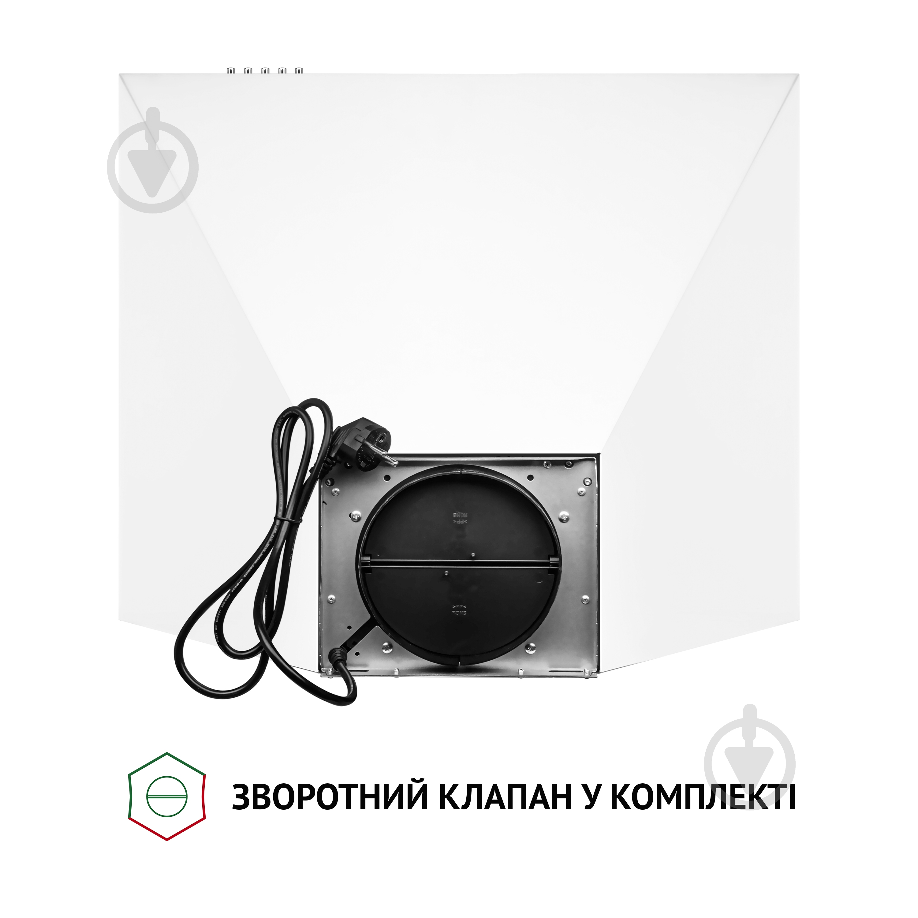 Витяжка Perfelli K 6210 WH 700 LED купольна - фото 7