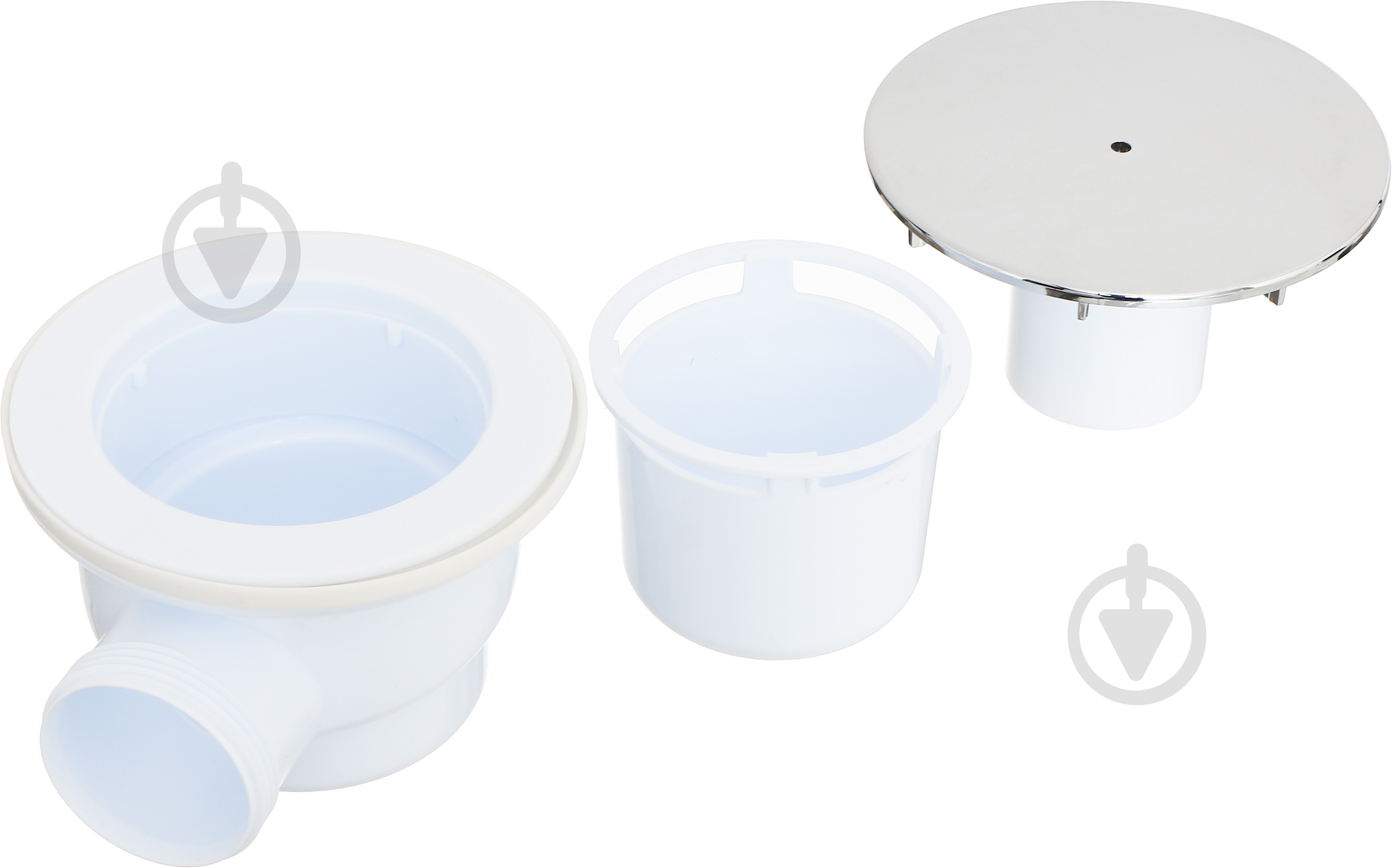 Сифон для поддона Ani Plast 1 1/2 "x40, H90, с пер.тр.45 * 40x50, хром, E321CEU - фото 3 Сифон для поддона Ani Plast 1 1/2 "x40, H90, с пер.тр.45 * 40x50, хром, E321CEU - фото 3