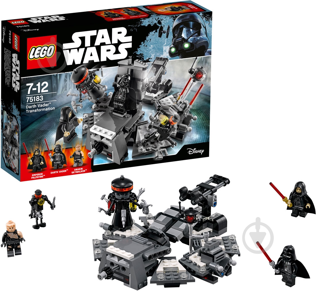 Конструктор LEGO Star Wars Трансформация Дарта Вейдера 75183 - фото 2