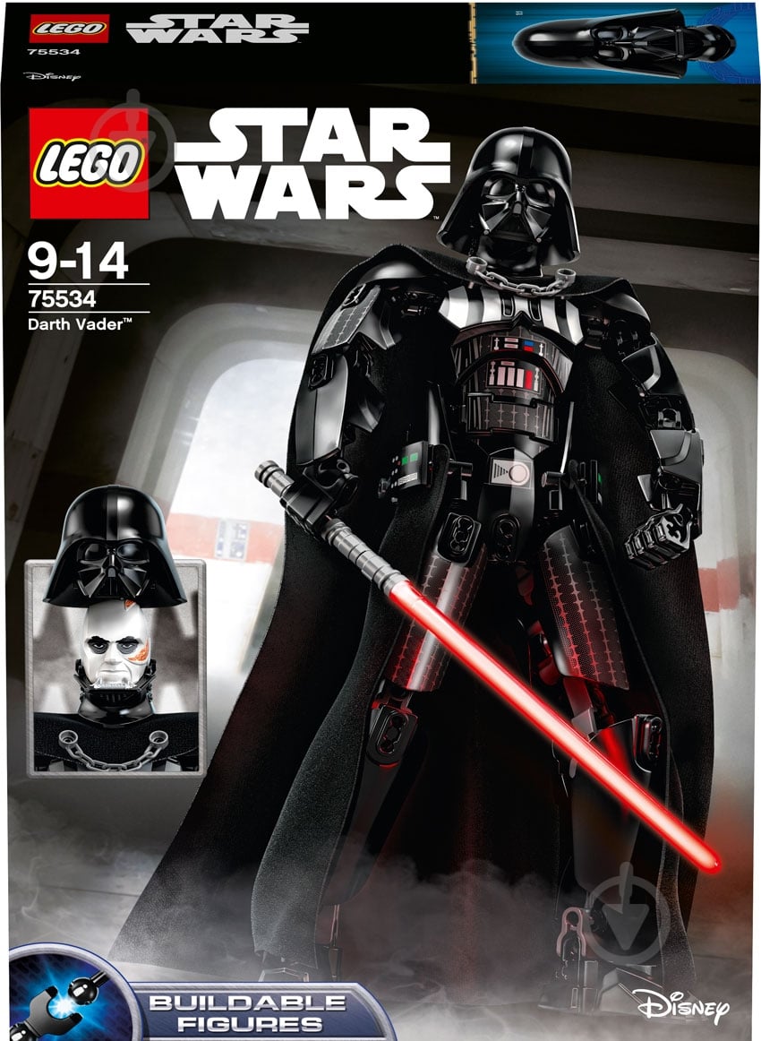 Конструктор LEGO Star Wars Дарт Вейдер 75534 - фото 1 Конструктор LEGO Star Wars Дарт Вейдер 75534 - фото 1