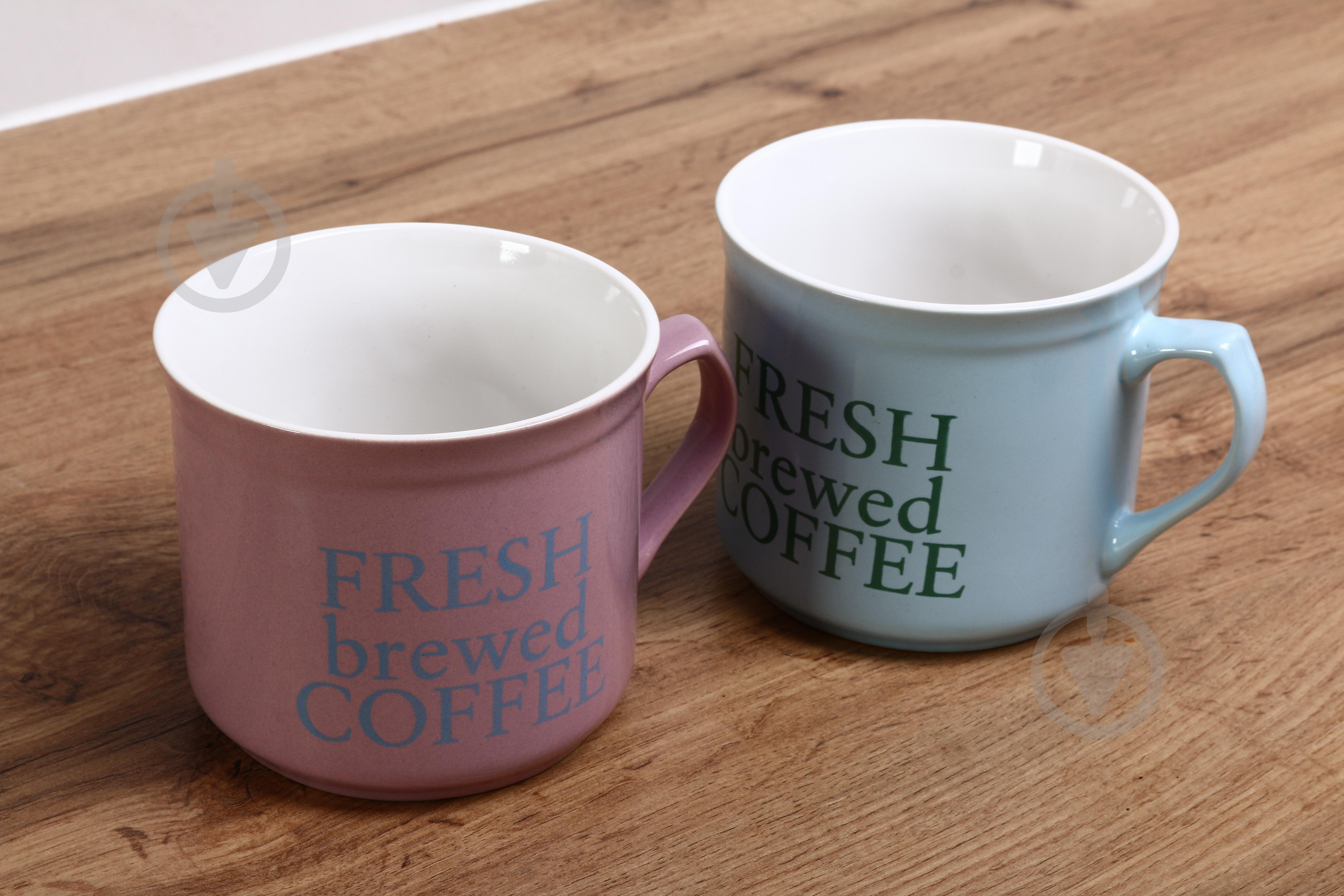 Чашка Fiora Brewed Coffee pink 650 мл - фото 5