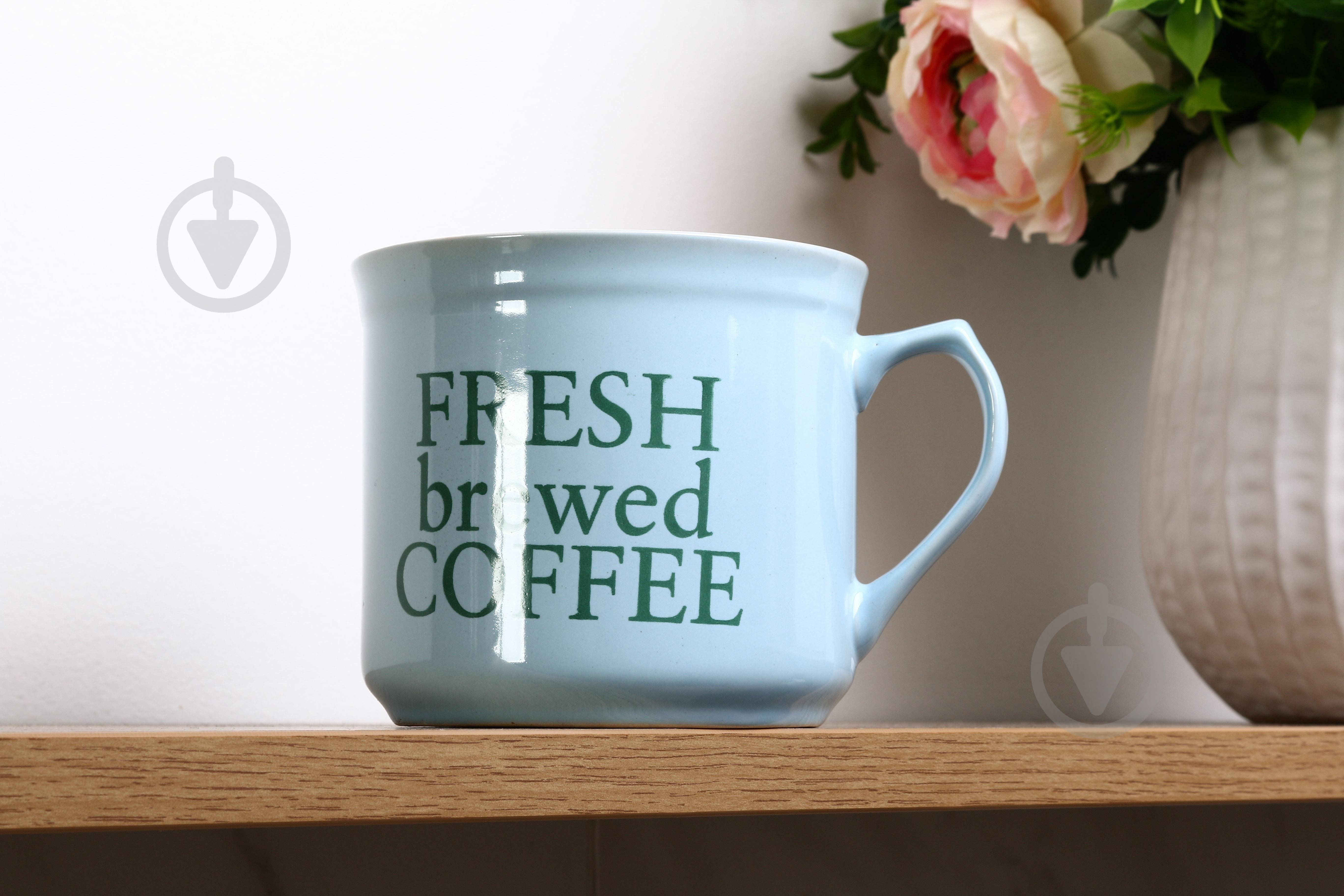 Чашка Fiora Brewed Coffee blue 650 мл - фото 4