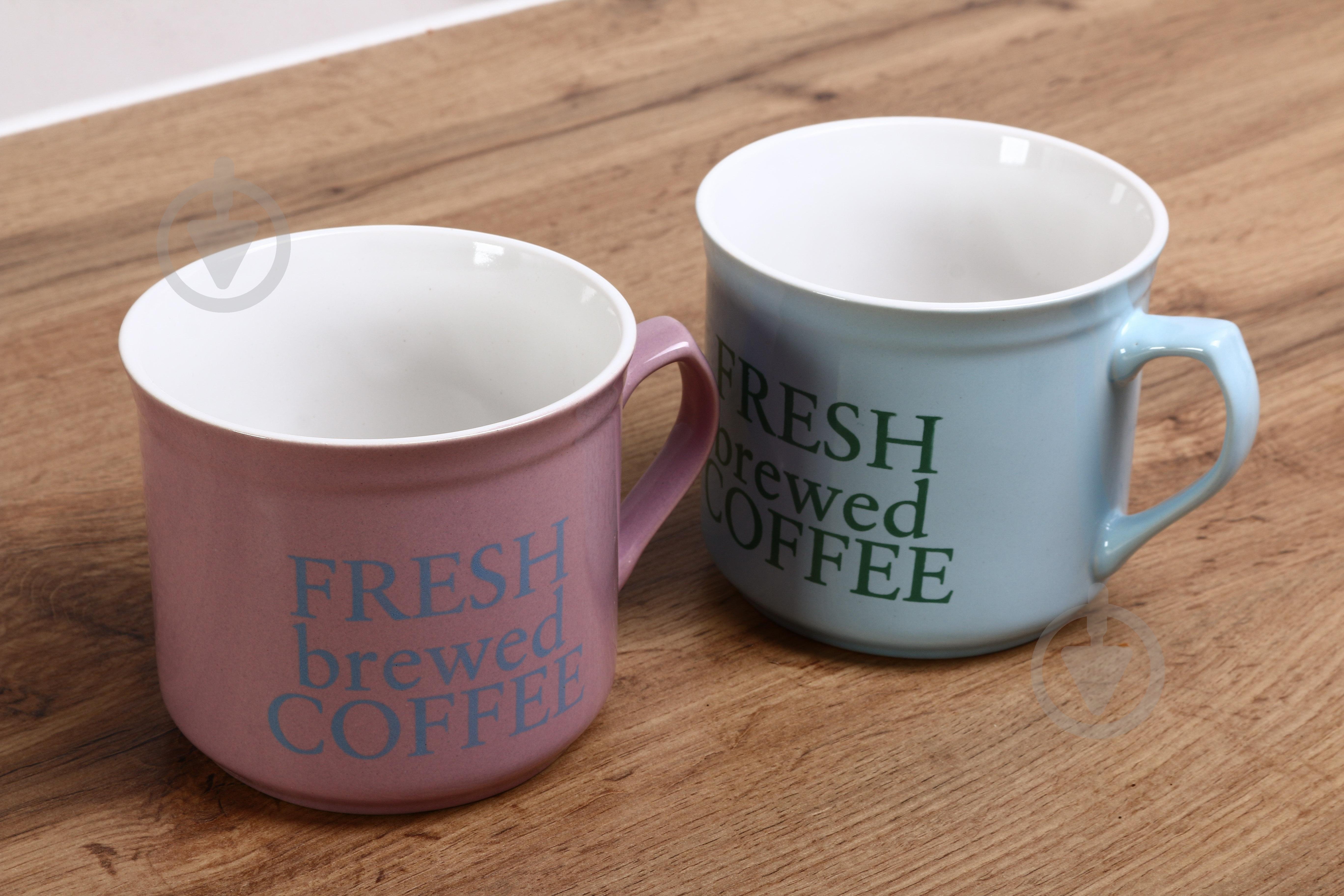 Чашка Fiora Brewed Coffee blue 650 мл - фото 5