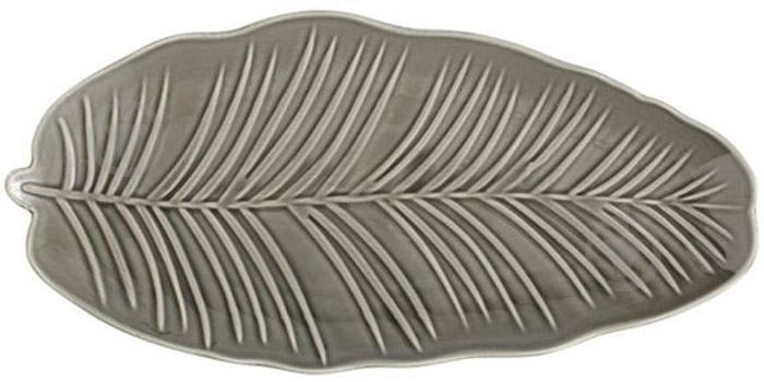 Блюдо Limited Edition LEAF GREY 30x16.8 см (B010785) - фото 1 Блюдо Limited Edition LEAF GREY 30x16.8 см (B010785) - фото 1