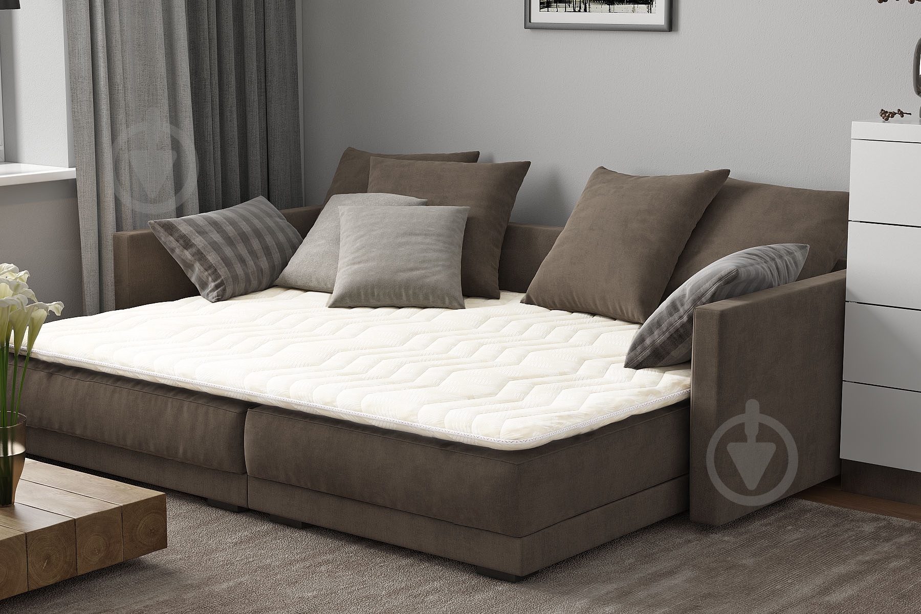 Матрас Мелоди Sweet Sleep 125х190 см - фото 2