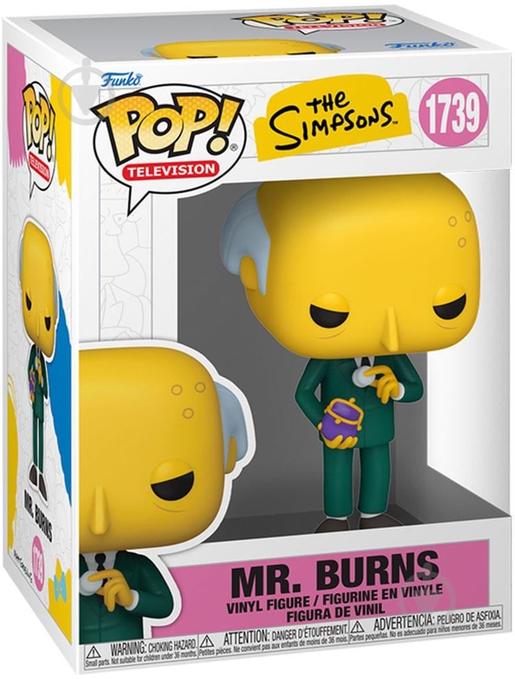 Игровая фигурка Funko Симпсоны S11 Мистер Бернс 86408 - фото 2 Игровая фигурка Funko Симпсоны S11 Мистер Бернс 86408 - фото 2
