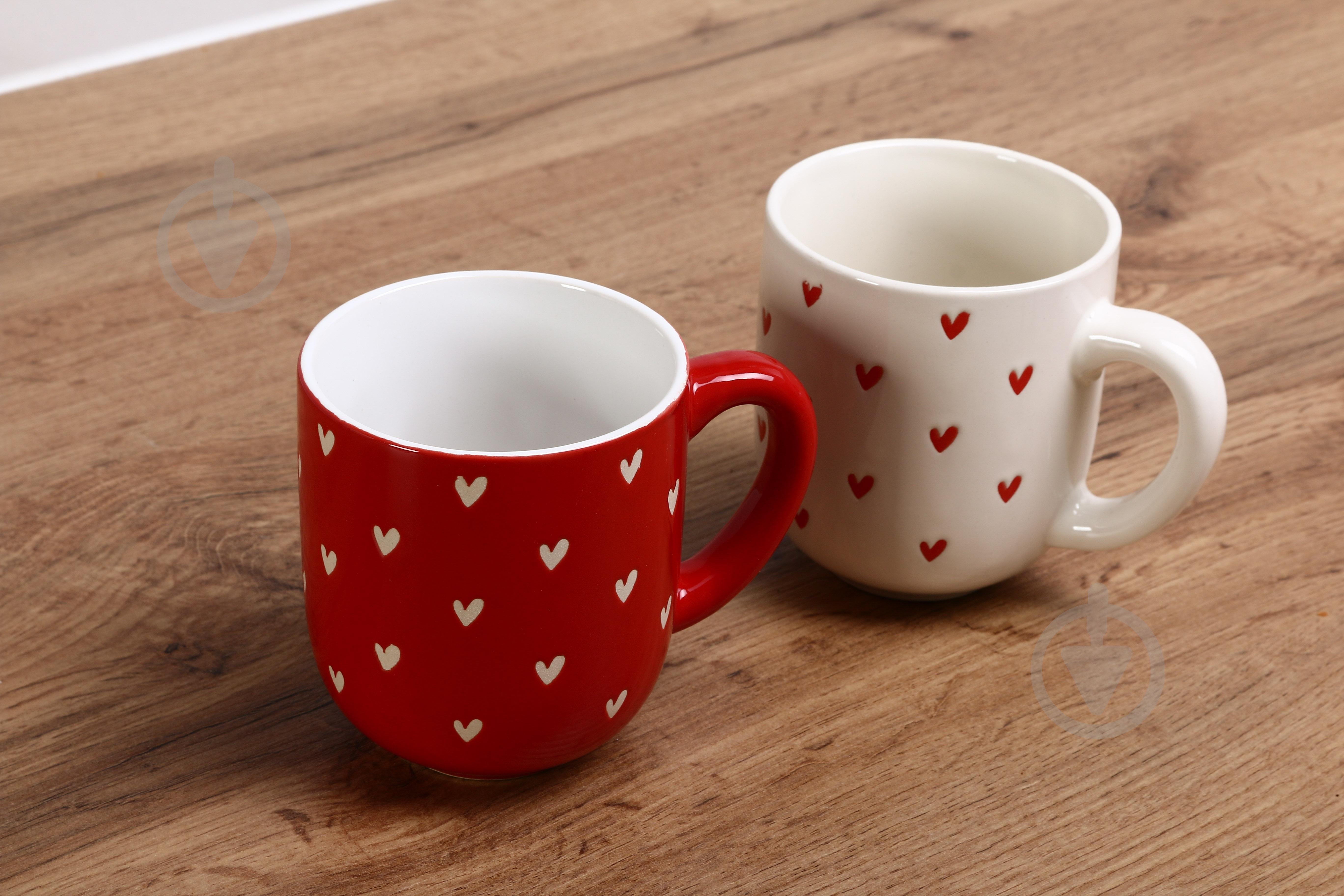 Чашка Fiora Sweetheart white 300 мл - фото 4