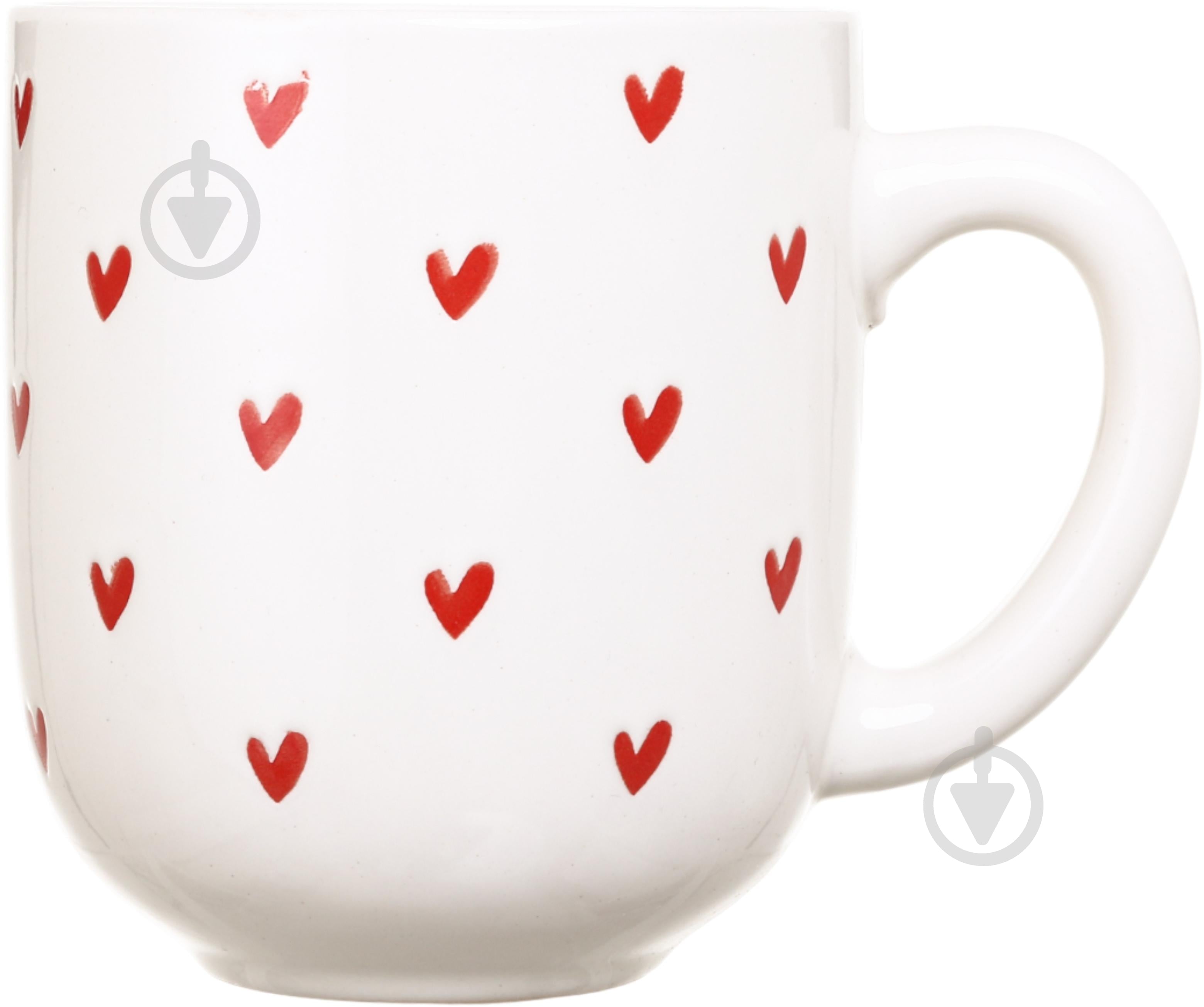 Чашка Fiora Sweetheart white 300 мл - фото 3