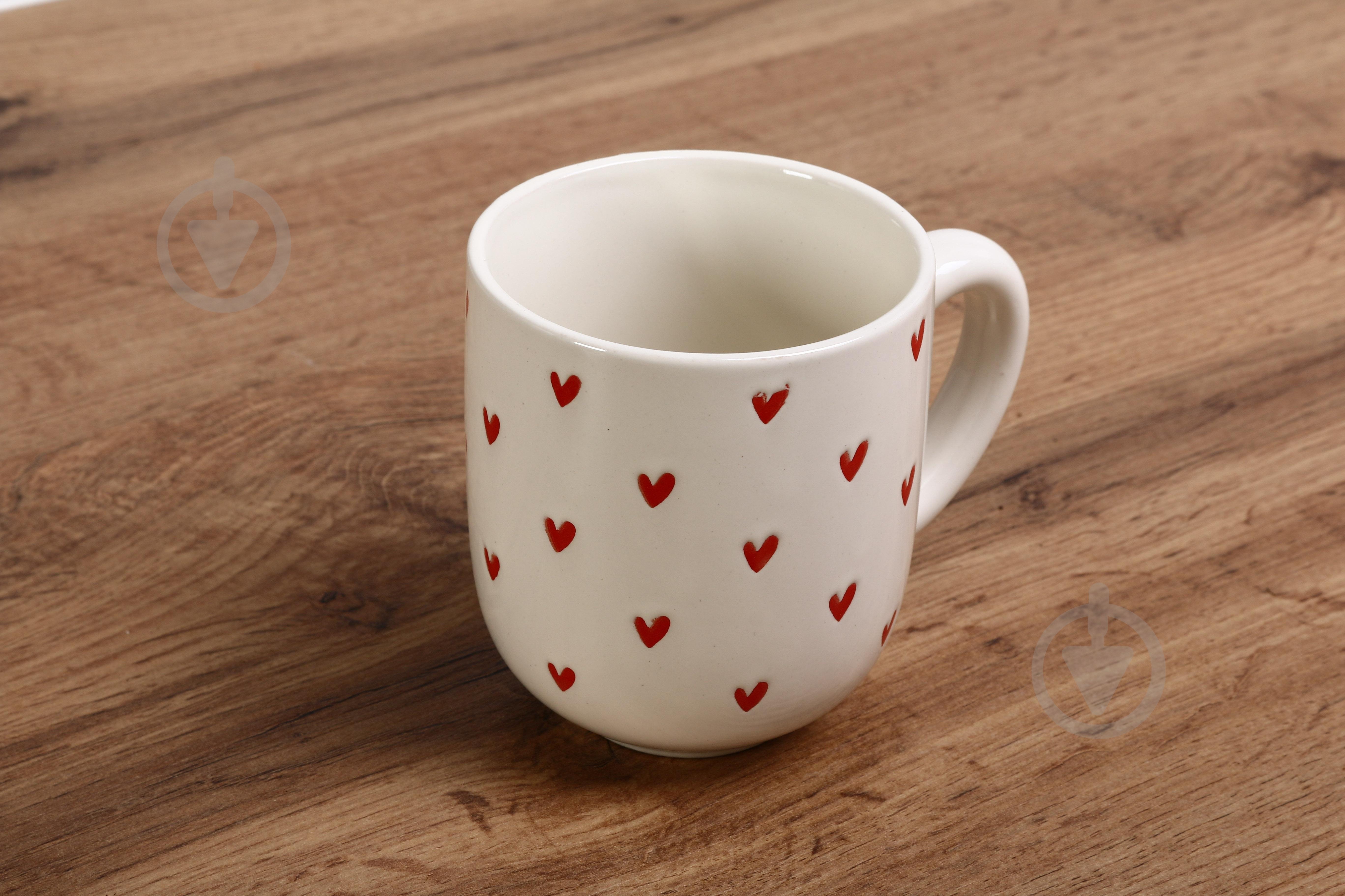 Чашка Fiora Sweetheart white 300 мл - фото 6