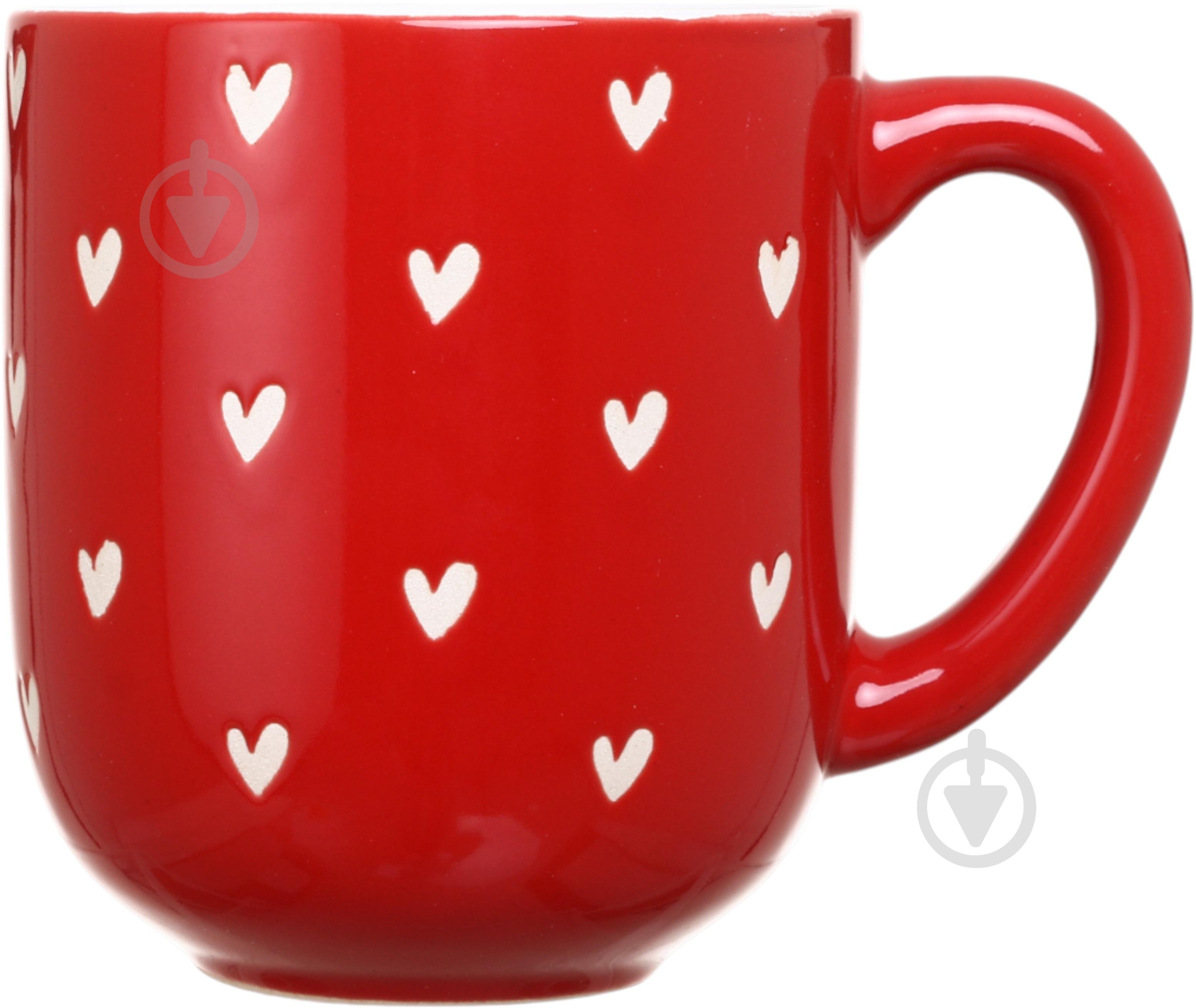 Чашка Fiora Sweetheart red 300 мл - фото 3