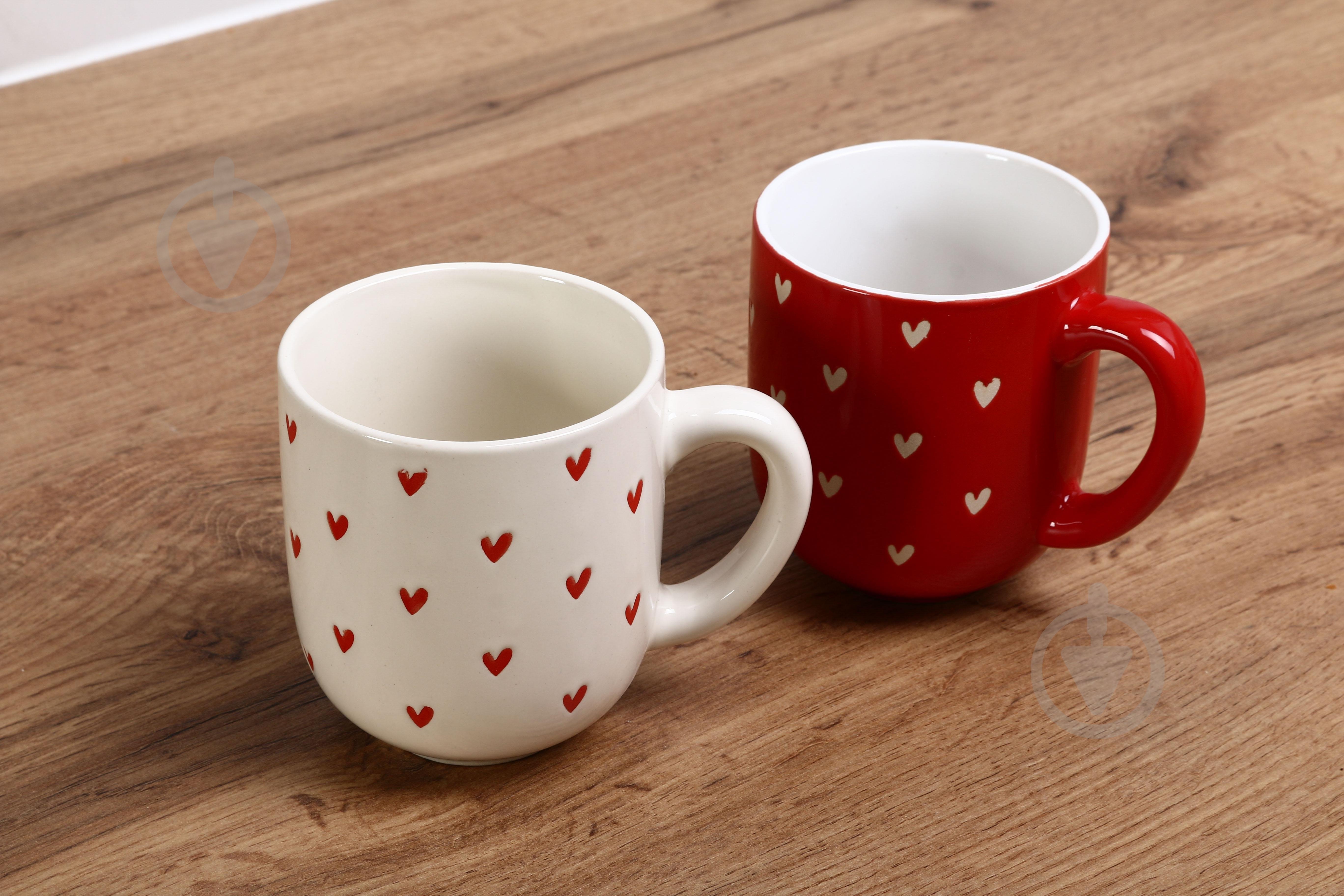 Чашка Fiora Sweetheart red 300 мл - фото 7