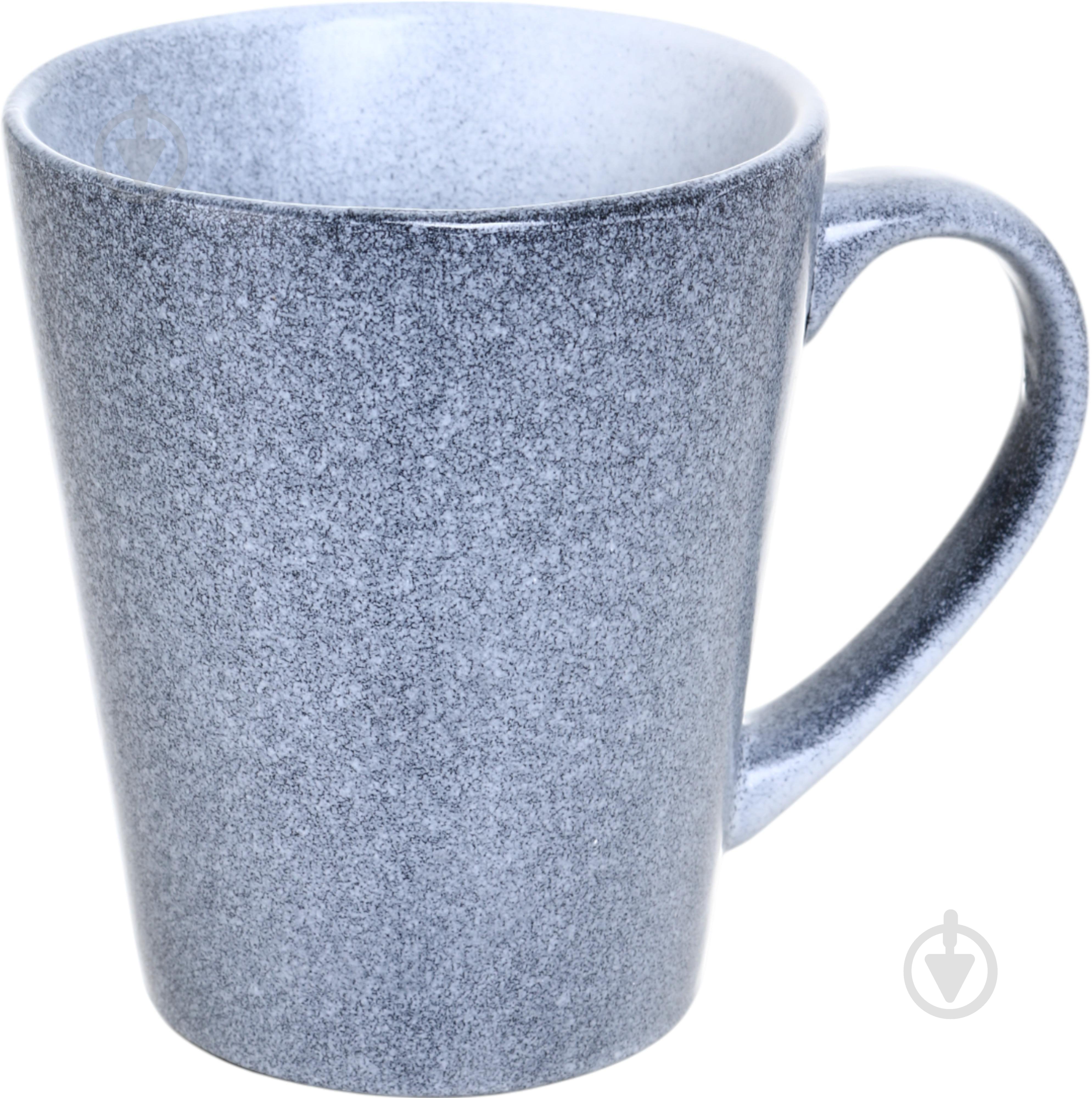 Чашка Fiora Concrete 375 мл серая - фото 1