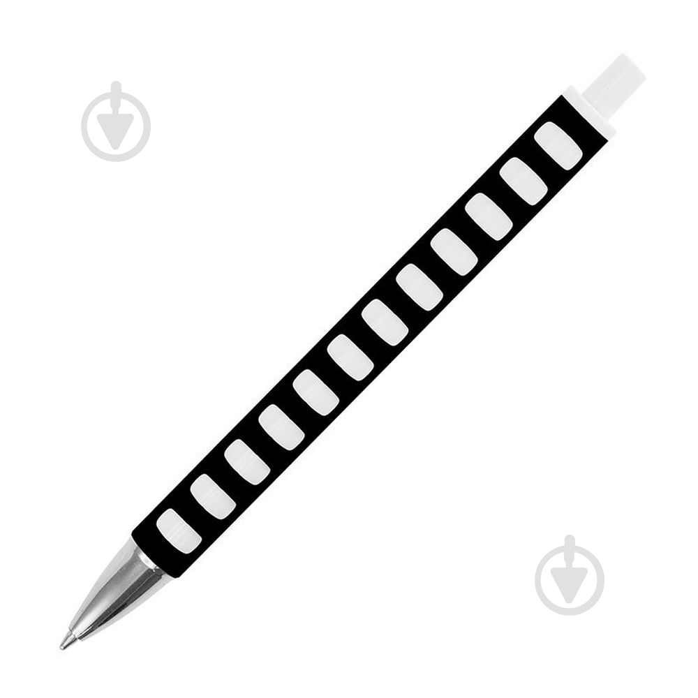 Ручка шариковая Bergamo черный 2004B-1 - фото 3