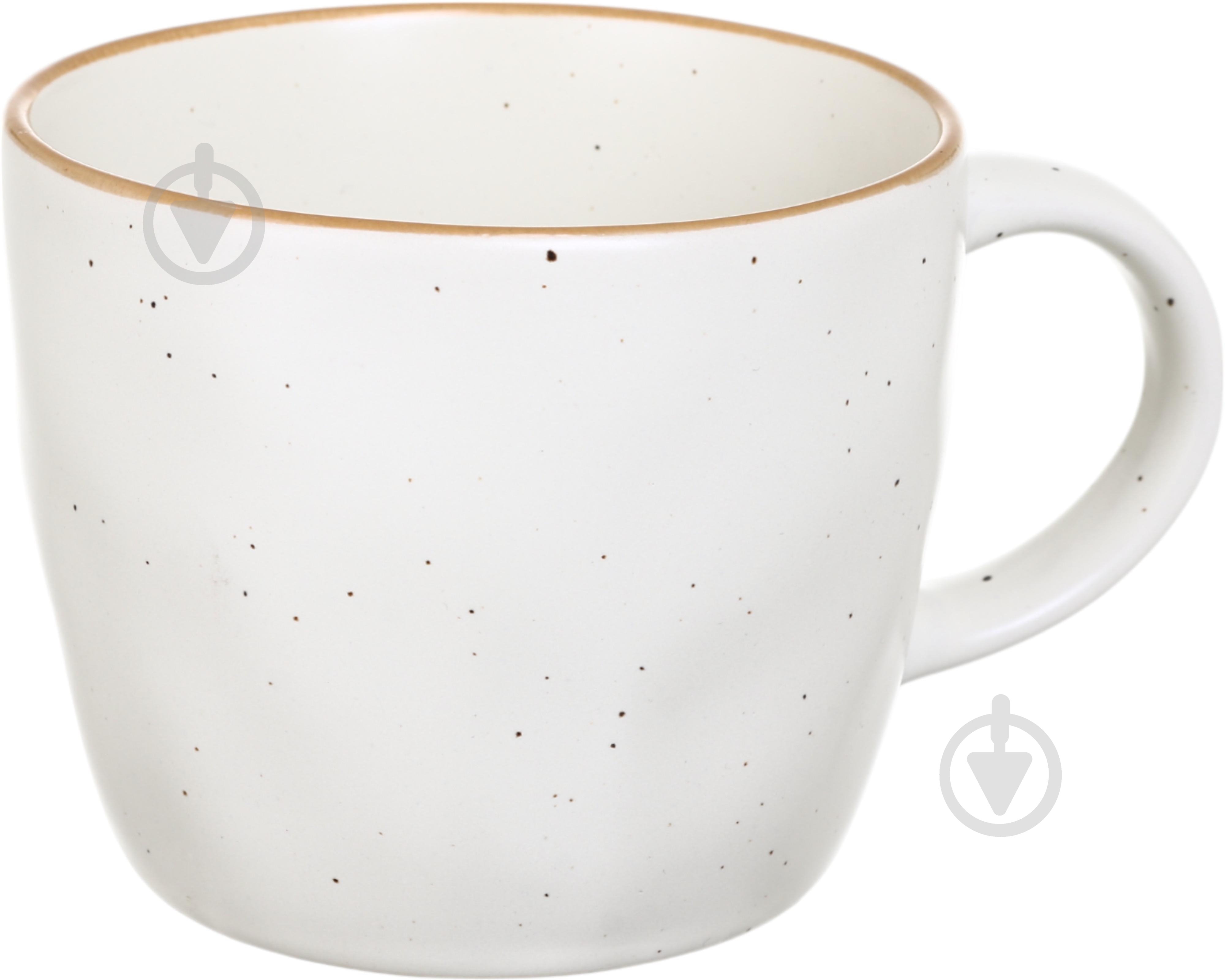 Чашка Fiora Rustic Essence 385 мл белая - фото 1 Чашка Fiora Rustic Essence 385 мл белая - фото 1