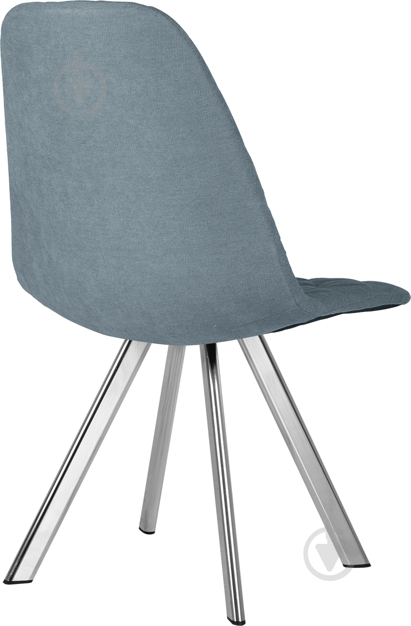 Стул обеденный Nowy Styl LIYA 4L CHROME (BOX-1) RMB SORO-93 серый / хром - фото 3