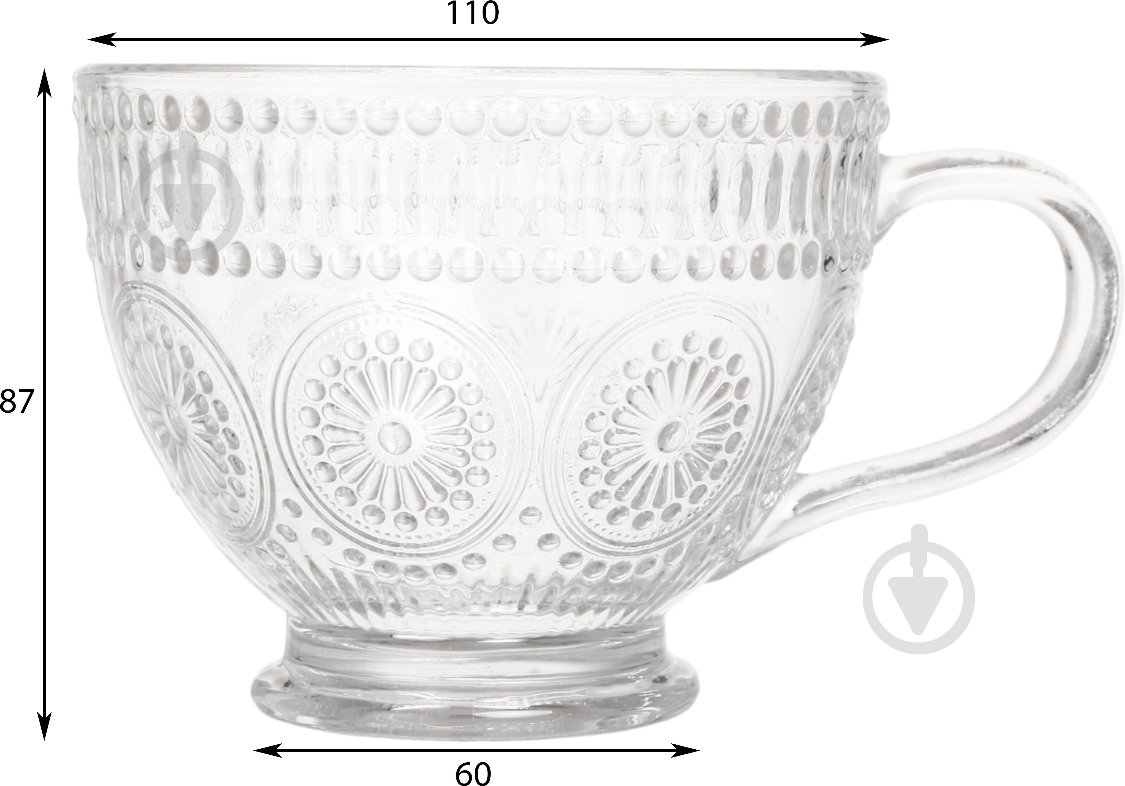 Чашка Fiora Embossed 420 мл - фото 3