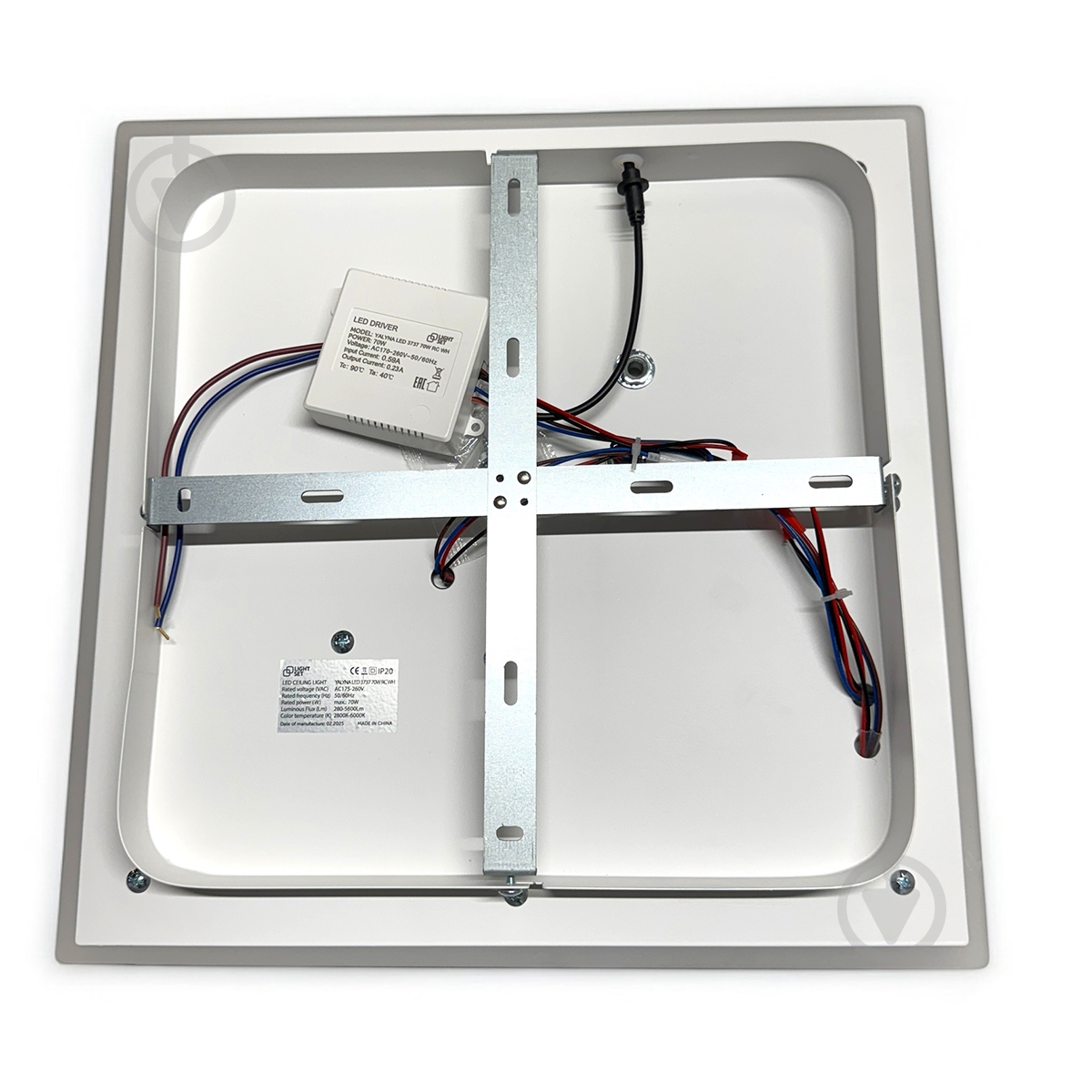 Світильник стельовий LIGHT SET YALYNA LED 3737 70 Вт білий 2800-6000 К - фото 4