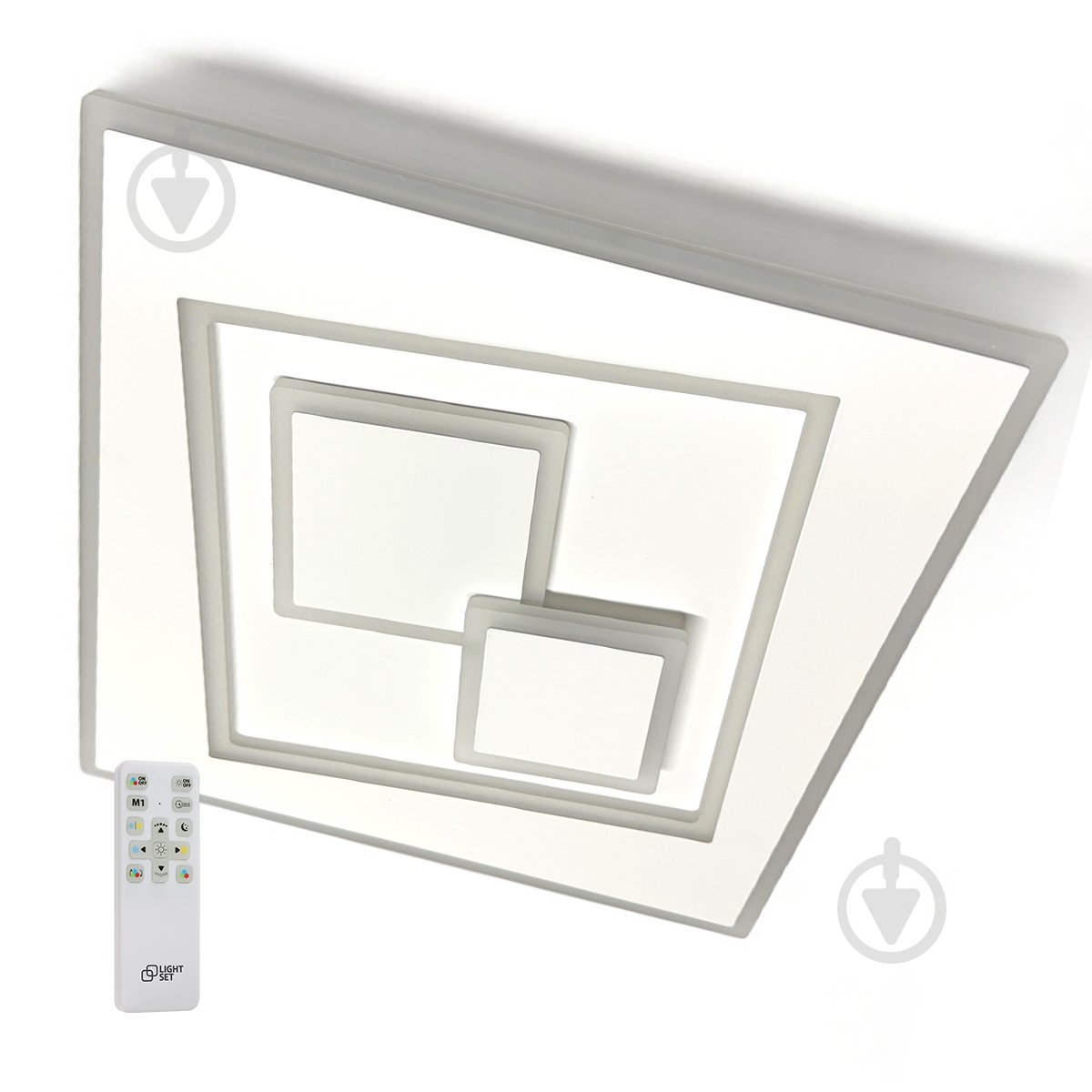 Світильник стельовий LIGHT SET YALYNA LED 5252 100 Вт білий 2800-6000 К - фото 1