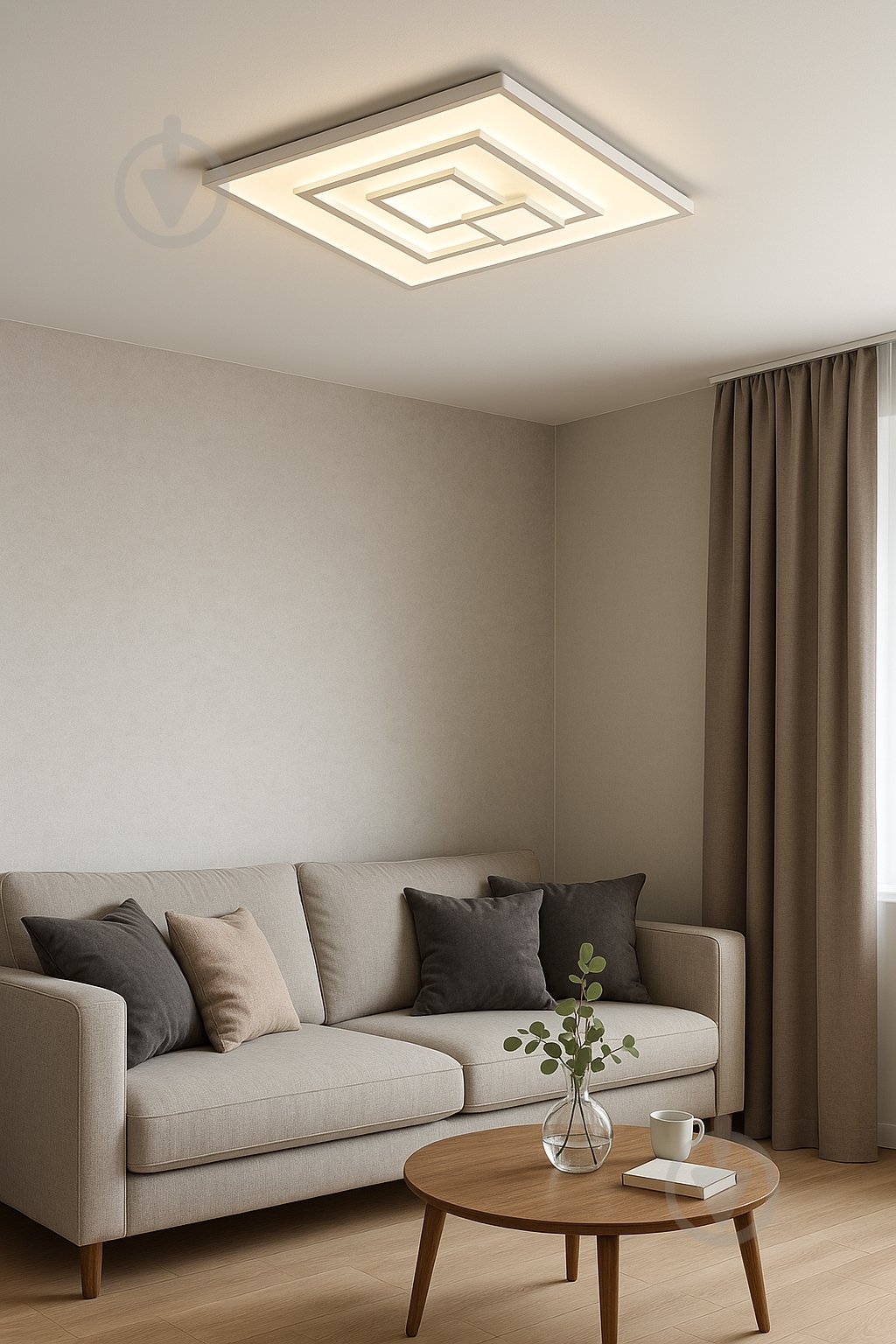 Світильник стельовий LIGHT SET YALYNA LED 5252 100 Вт білий 2800-6000 К - фото 2
