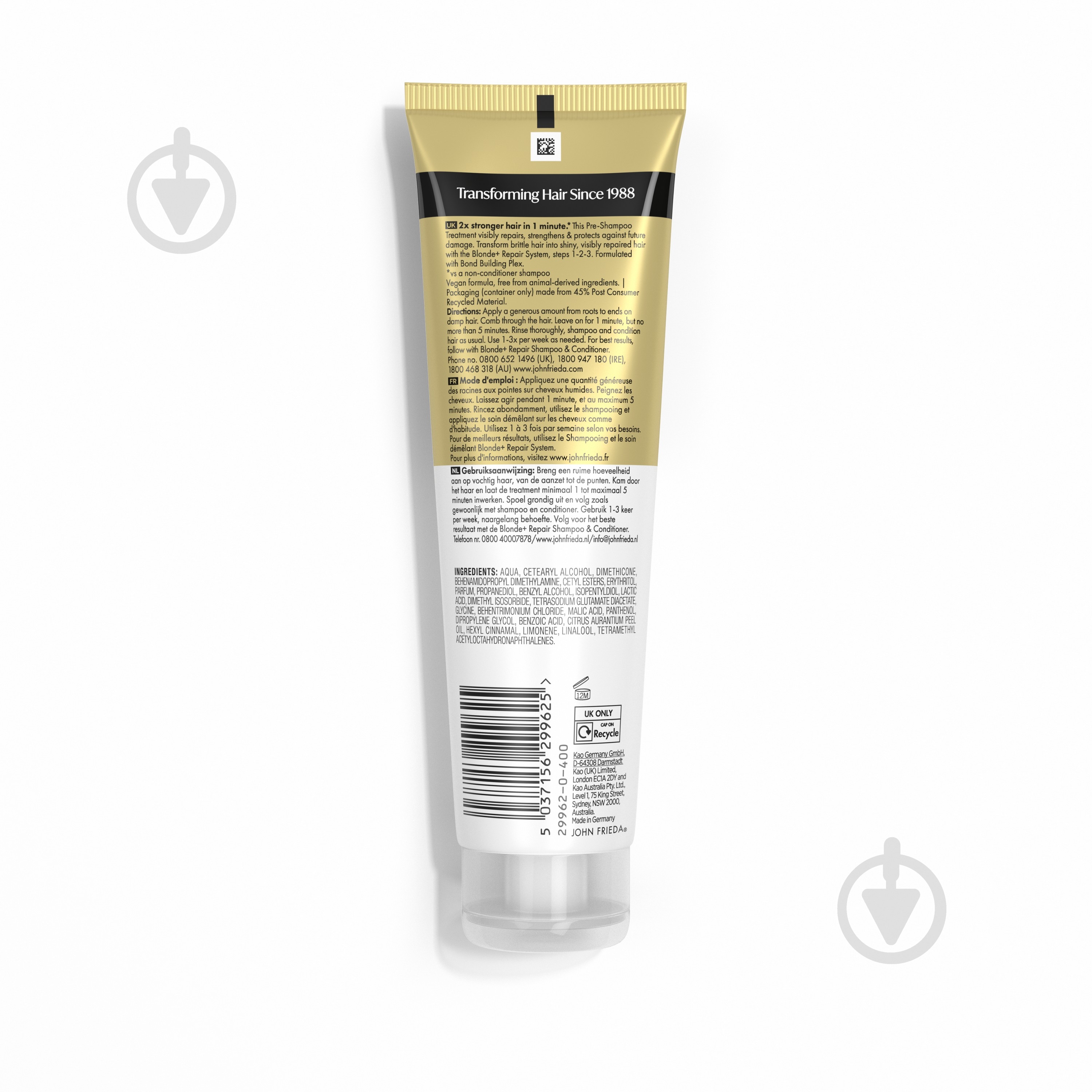 Предварительный уход John Frieda Blonde+ repair system 150 мл - фото 2