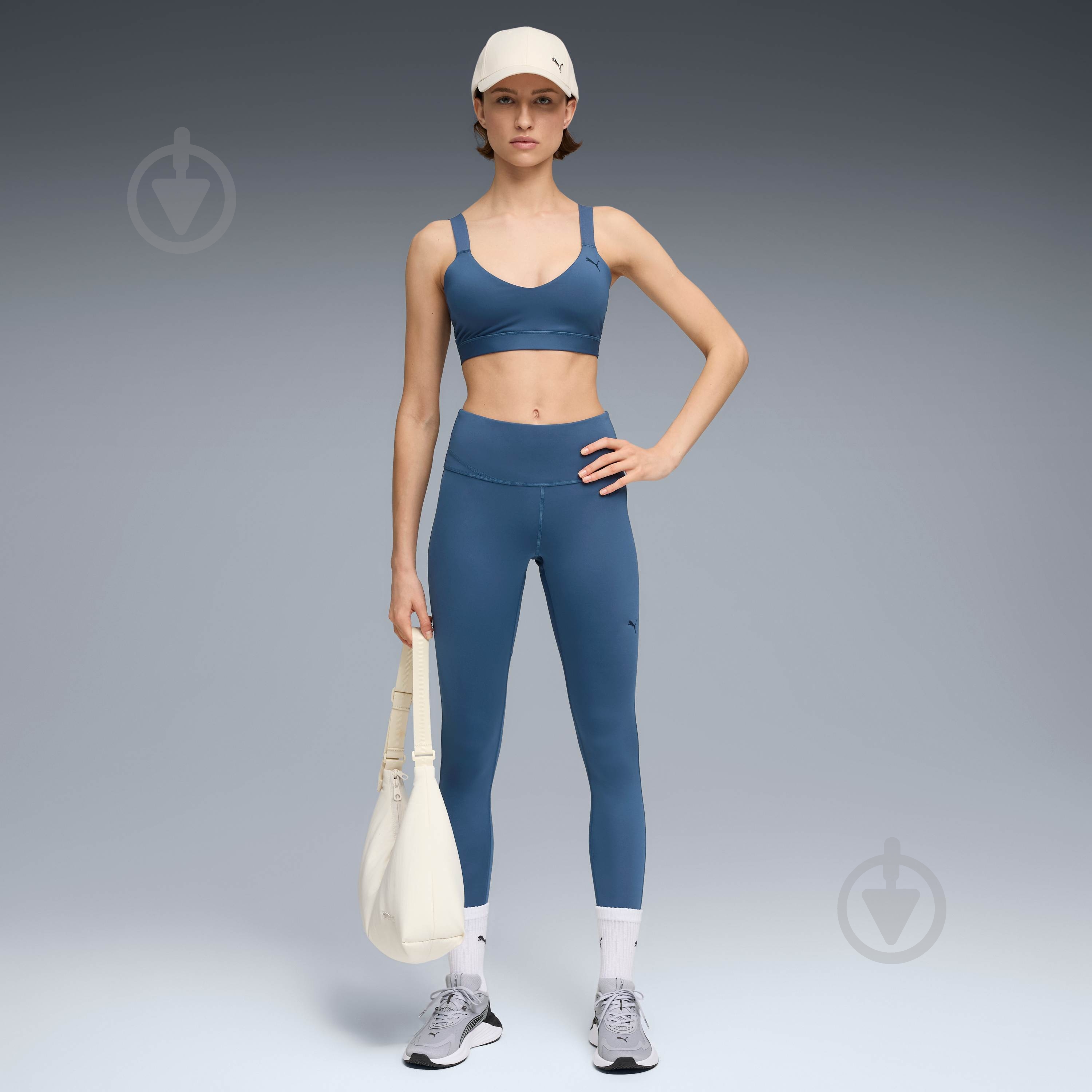Бра Puma PWRSHAPE BRA - Low 52747980 р.L синий - фото 3