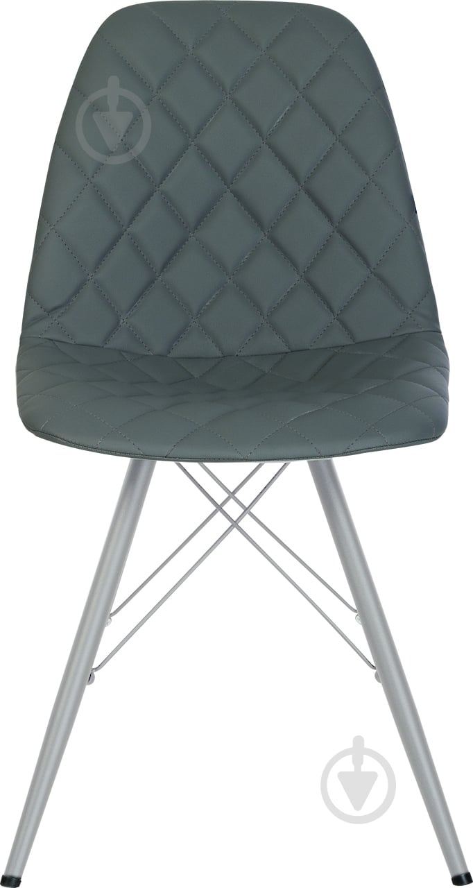 Стул обеденный Nowy Styl LIYA 4LX ALU (BOX-1) RMB ECO-70 серый / алюминий - фото 3