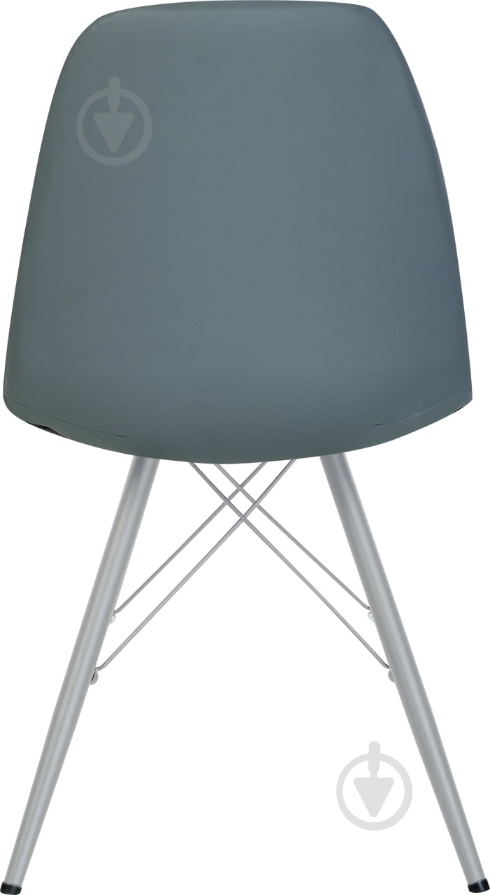Стул обеденный Nowy Styl LIYA 4LX ALU (BOX-1) RMB ECO-70 серый / алюминий - фото 4