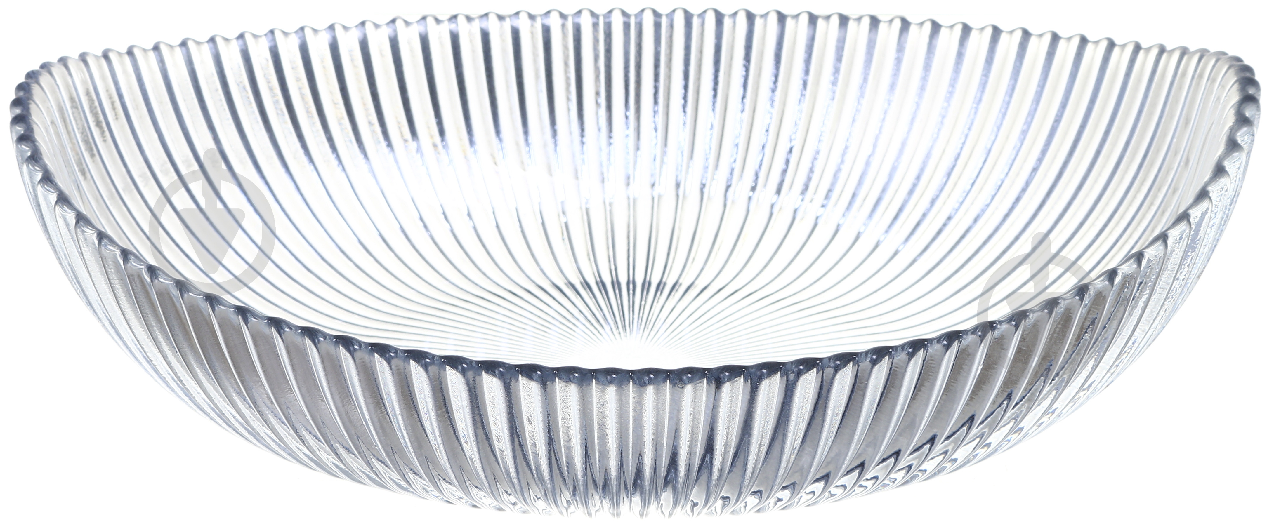 Салатник Arda Cam Aria 20 см прозрачный темно-серый овал - фото 1 Салатник Arda Cam Aria 20 см прозрачный темно-серый овал - фото 1