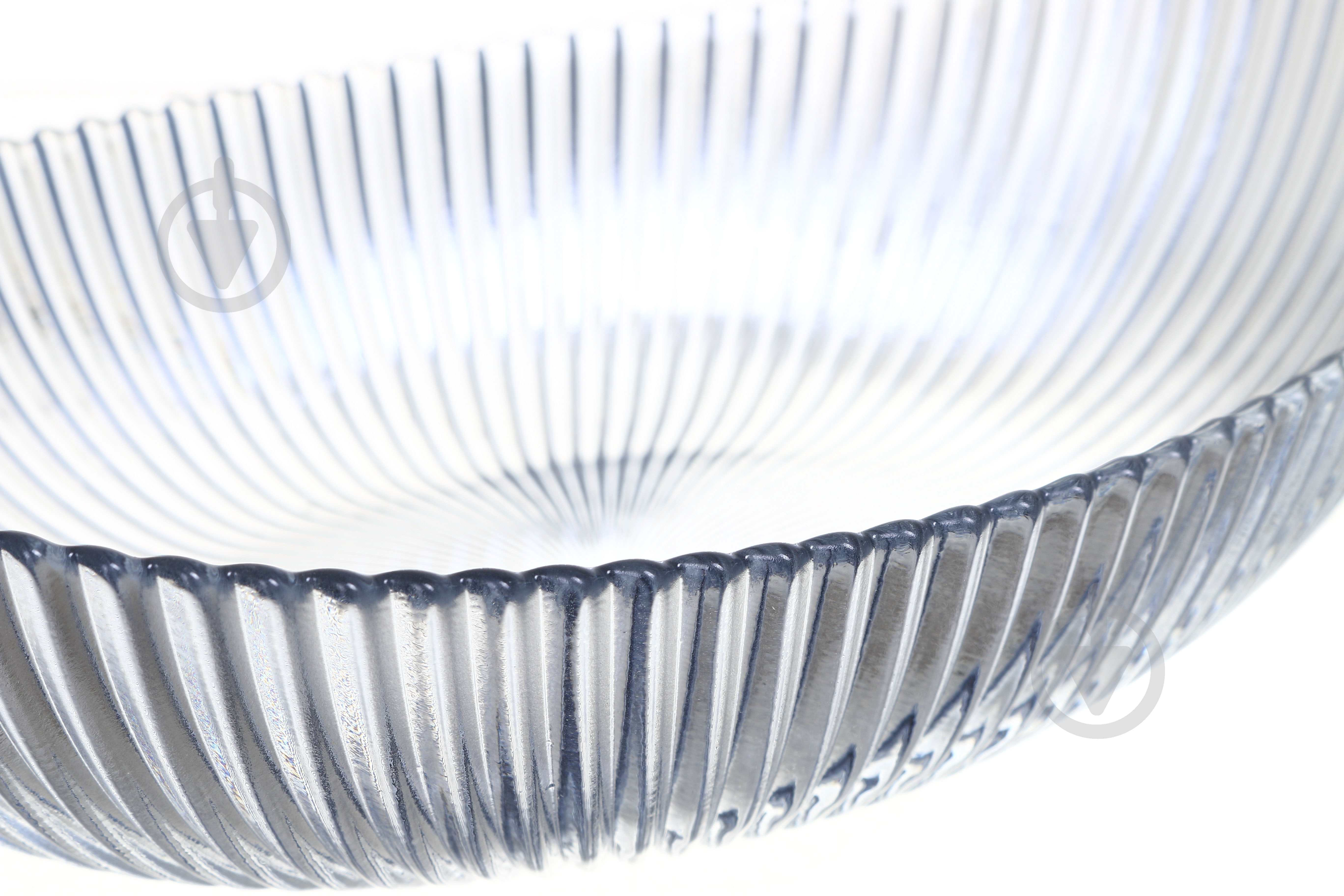 Салатник Arda Cam Aria 20 см прозрачный темно-серый овал - фото 3 Салатник Arda Cam Aria 20 см прозрачный темно-серый овал - фото 3